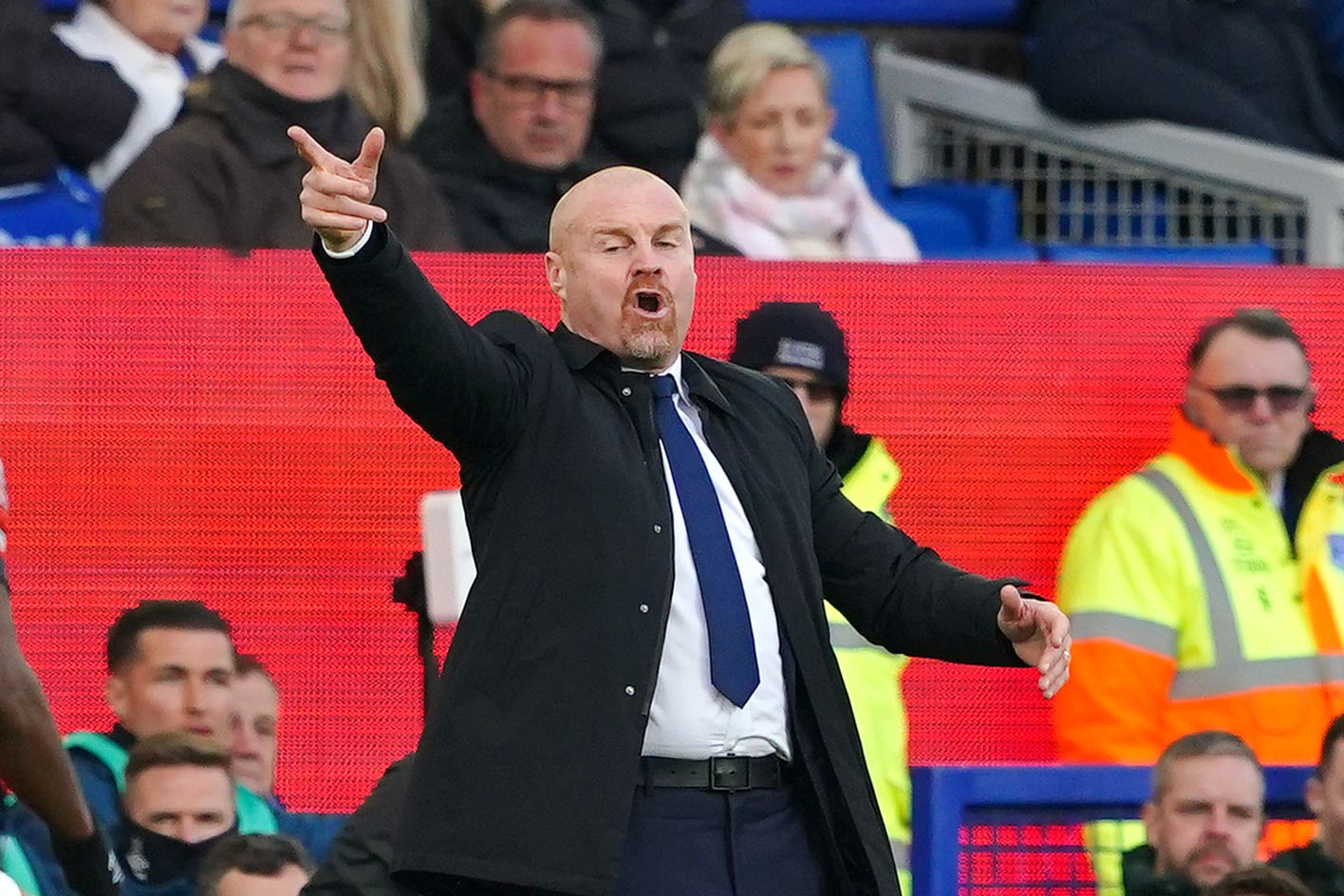 Everton manager Sean Dyche (Peter Byrne/PA)