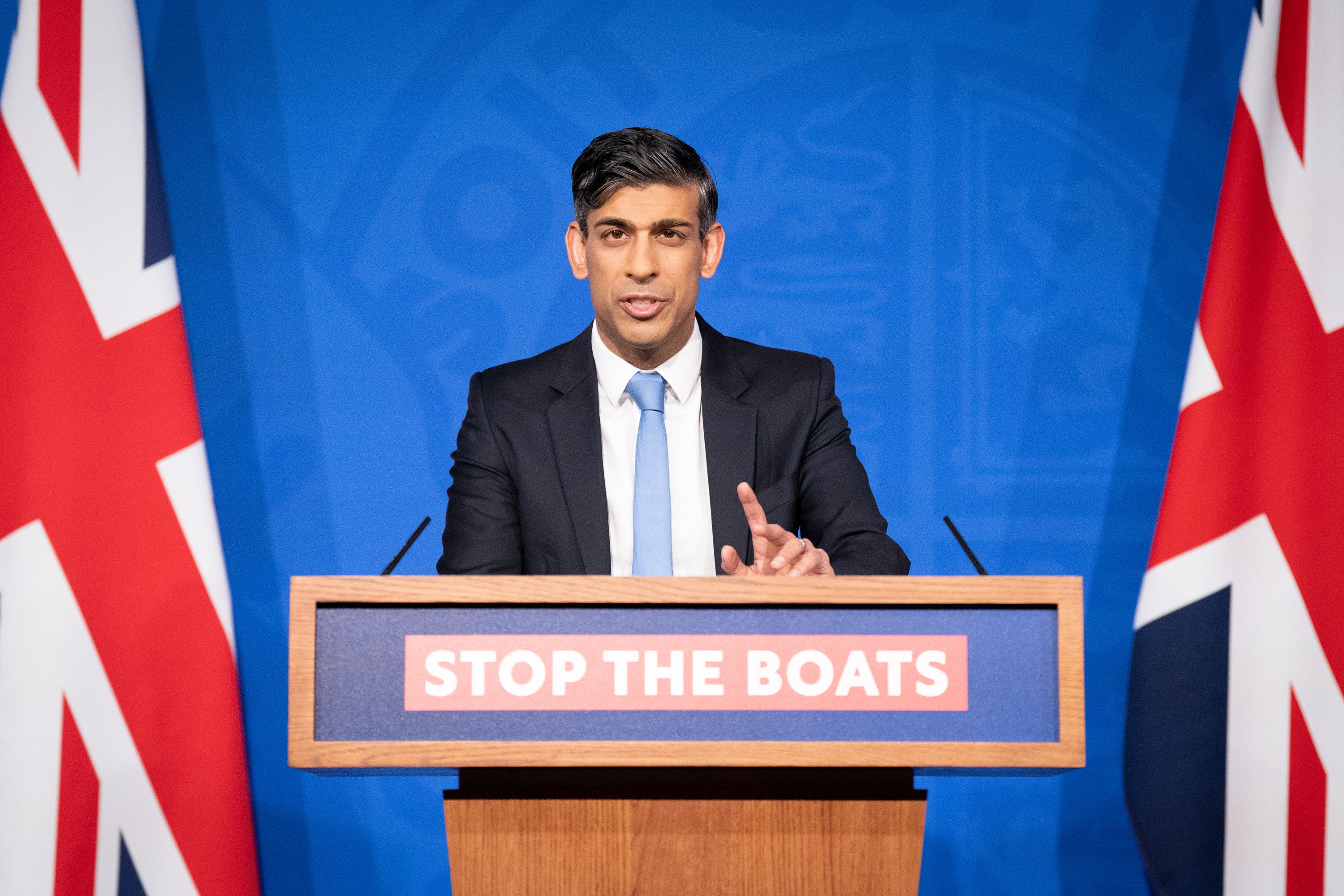 Prime minister Rishi Sunak has made ‘stopping the boats’ one of the key pledges of his leadership