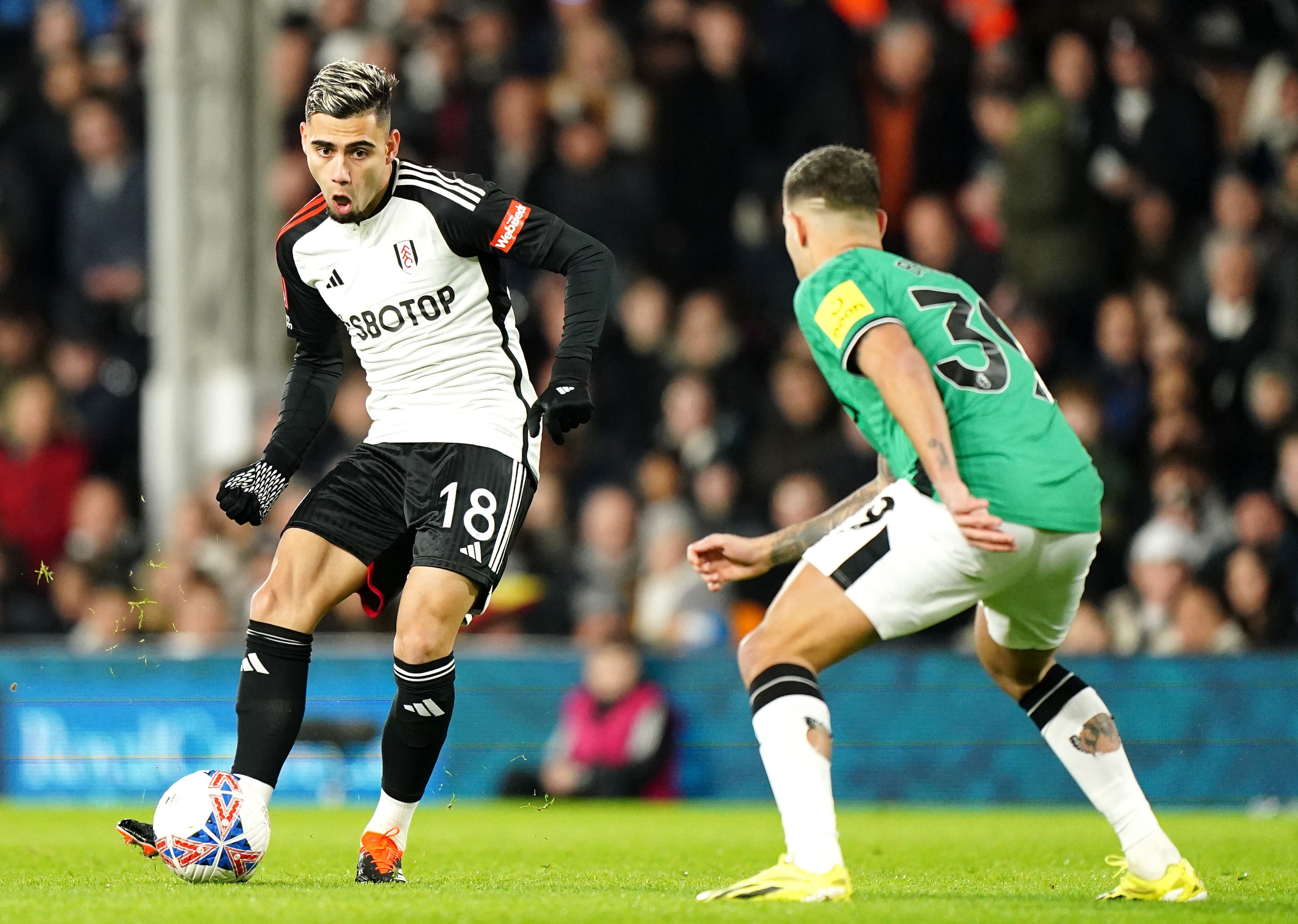 Andreas Pereira is enjoying a productive season for Fulham