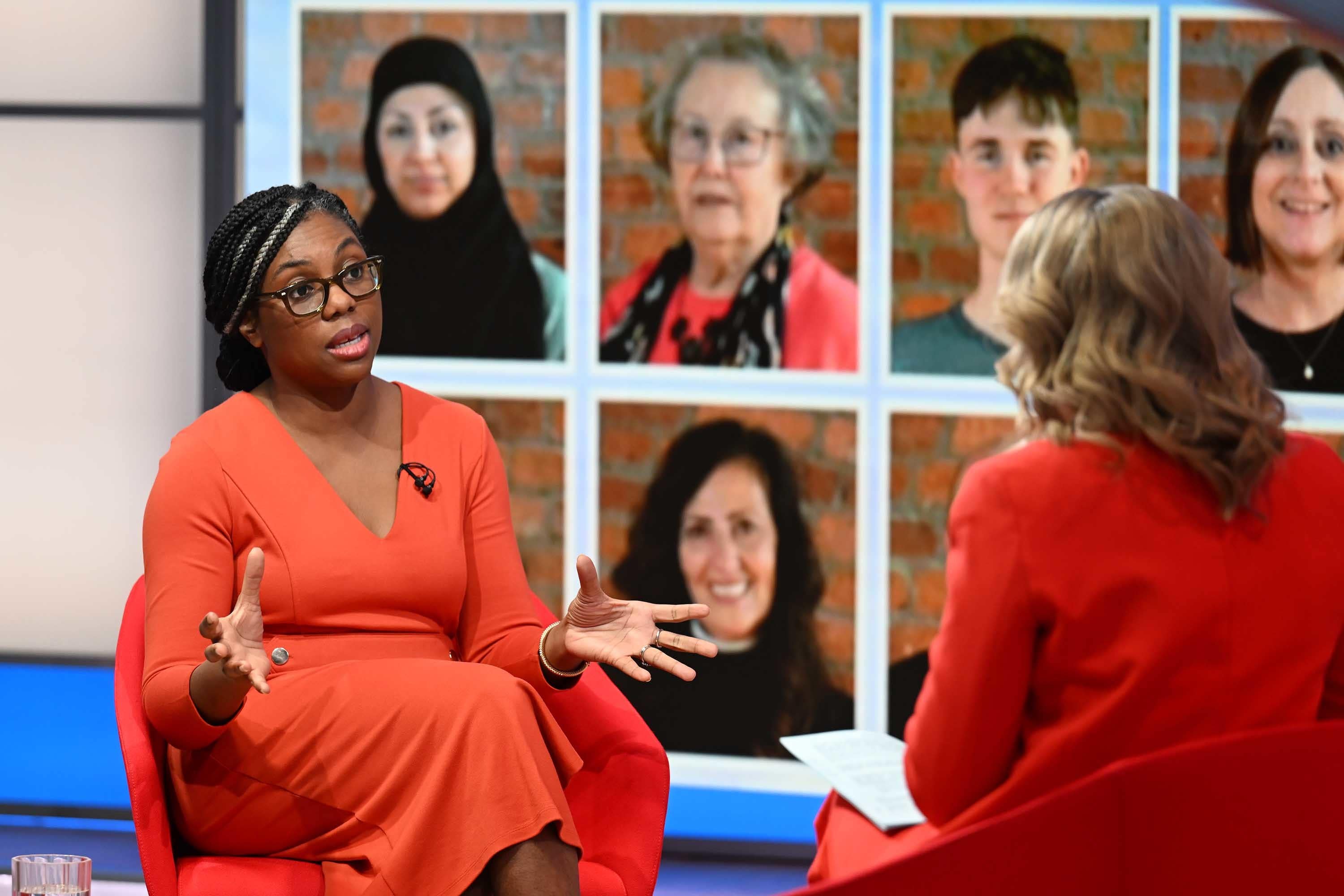 Kemi Badenoch told Conservative plotters to stop ‘stirring’ (Jeff Overs/BBC/PA)