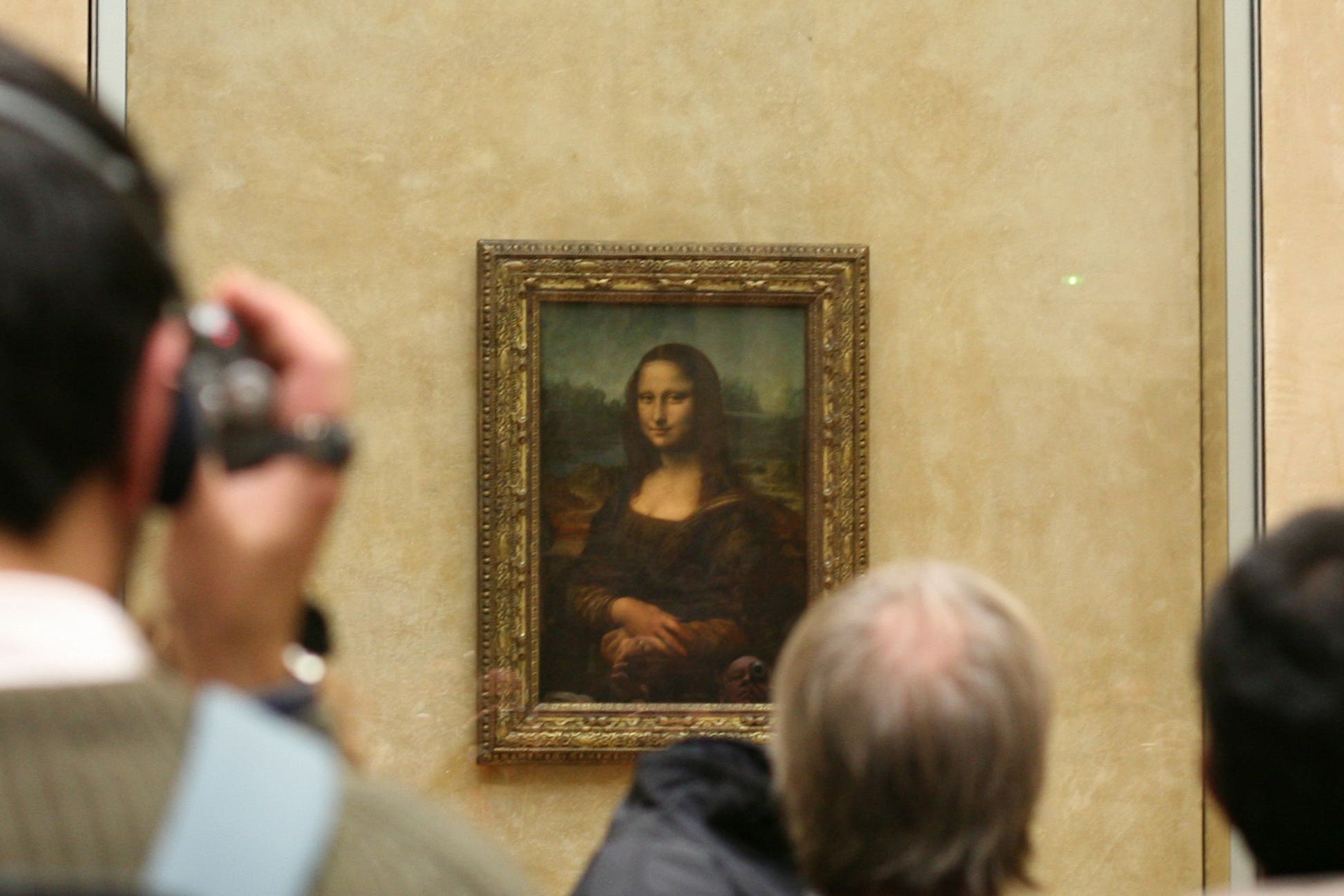 The Louvre is home to the Mona Lisa