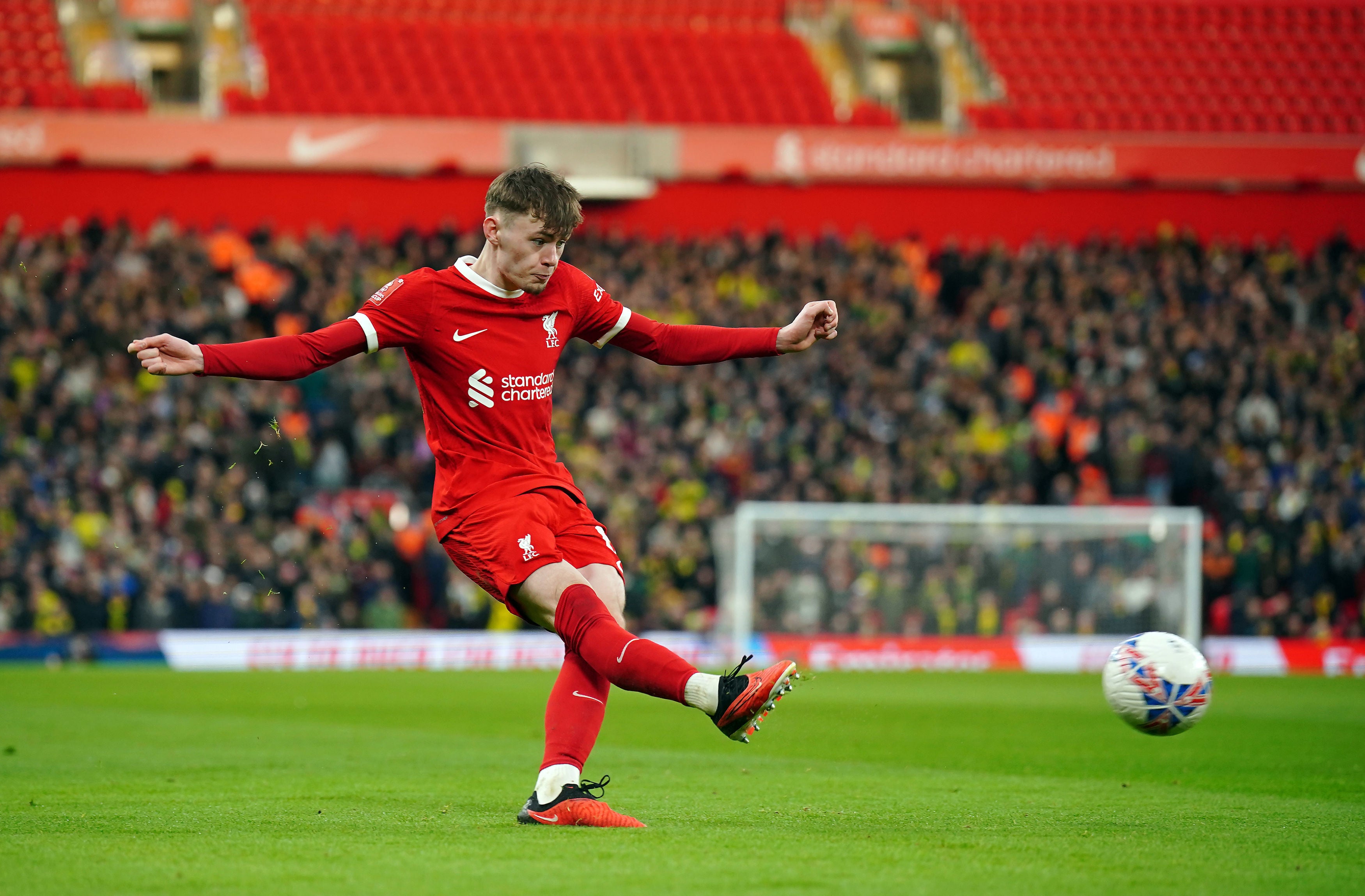 Conor Bradley claimed two assists for Liverpool