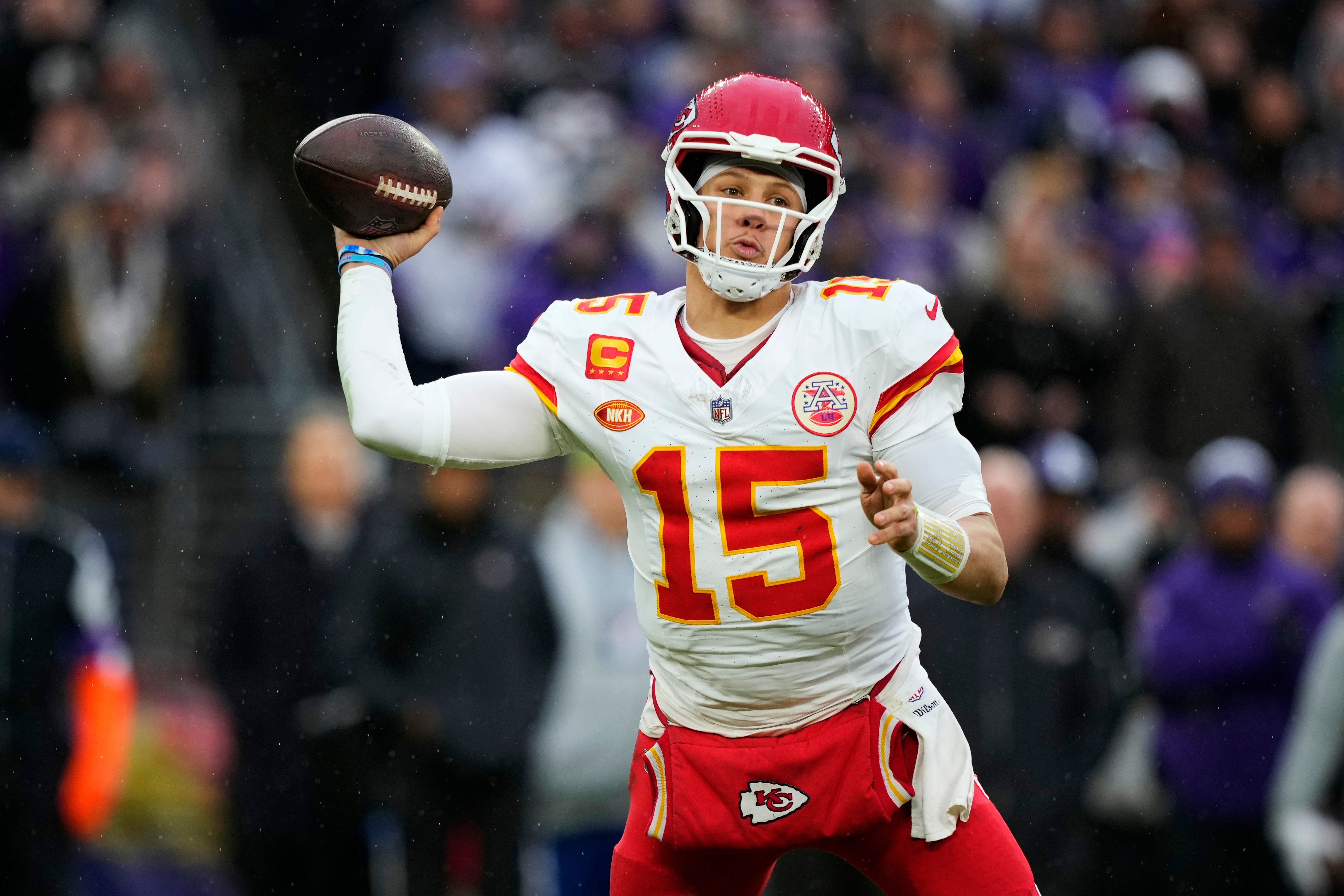 Patrick Mahomes starred for the Chiefs (Matt Slocum/AP)