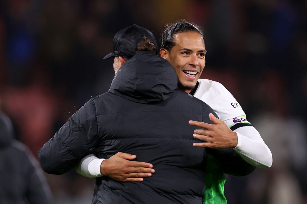 Van Dijk became Liverpool’s record signing and then club captain under Klopp