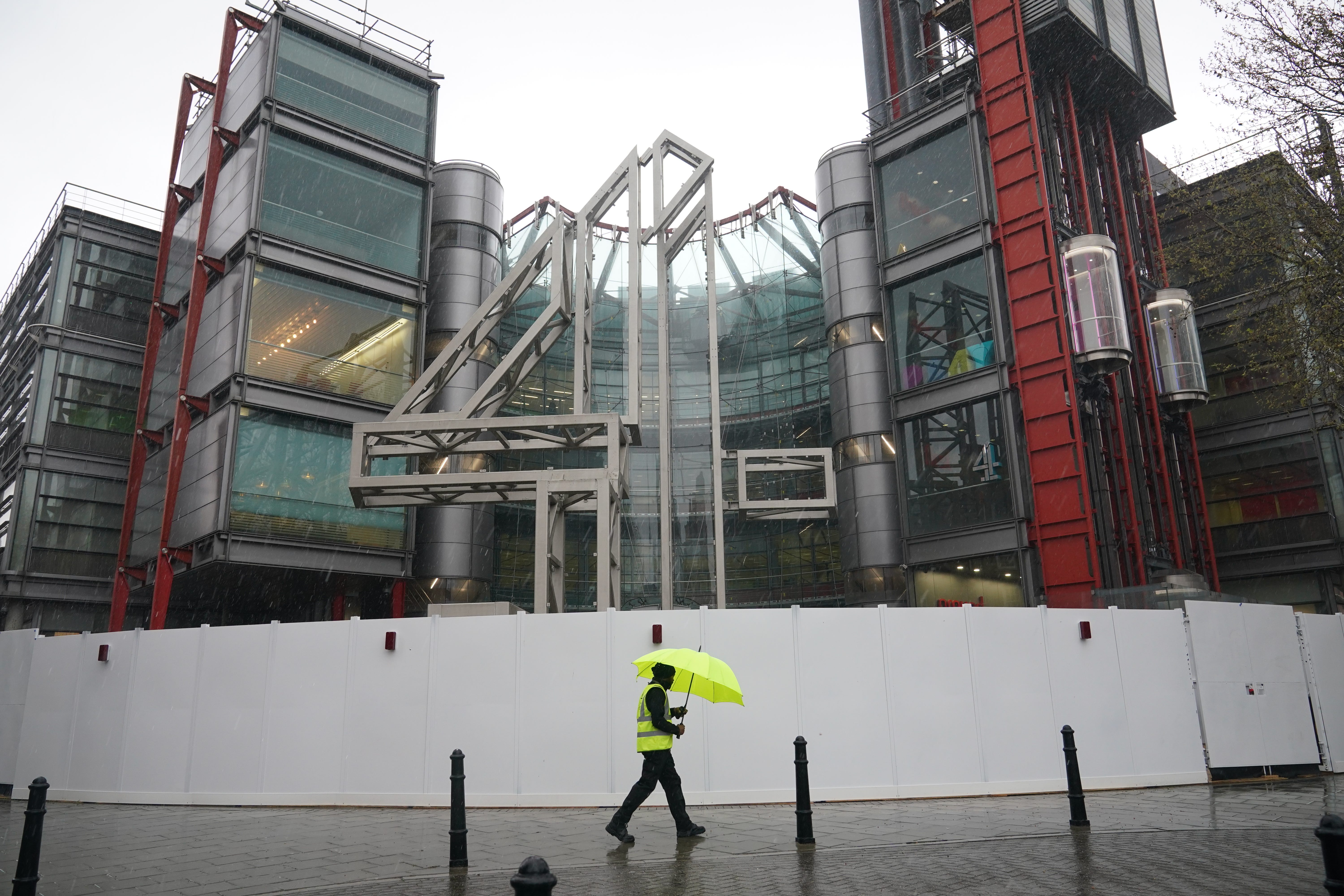 The Channel 4 logo outside offices in Horseferry Road, London, which are set to be closed (Yui Mok/PA)