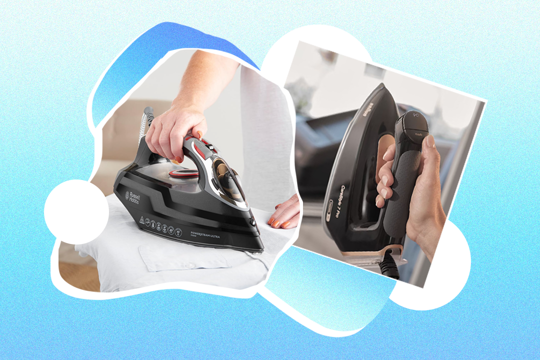 8 best steam irons that make light work of stubborn creases in your clothes