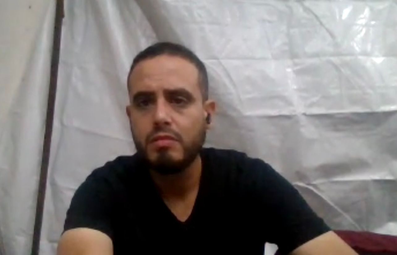 Palestinian-Canadian journalist Mansour Shouman last made contact with his team on 21 January