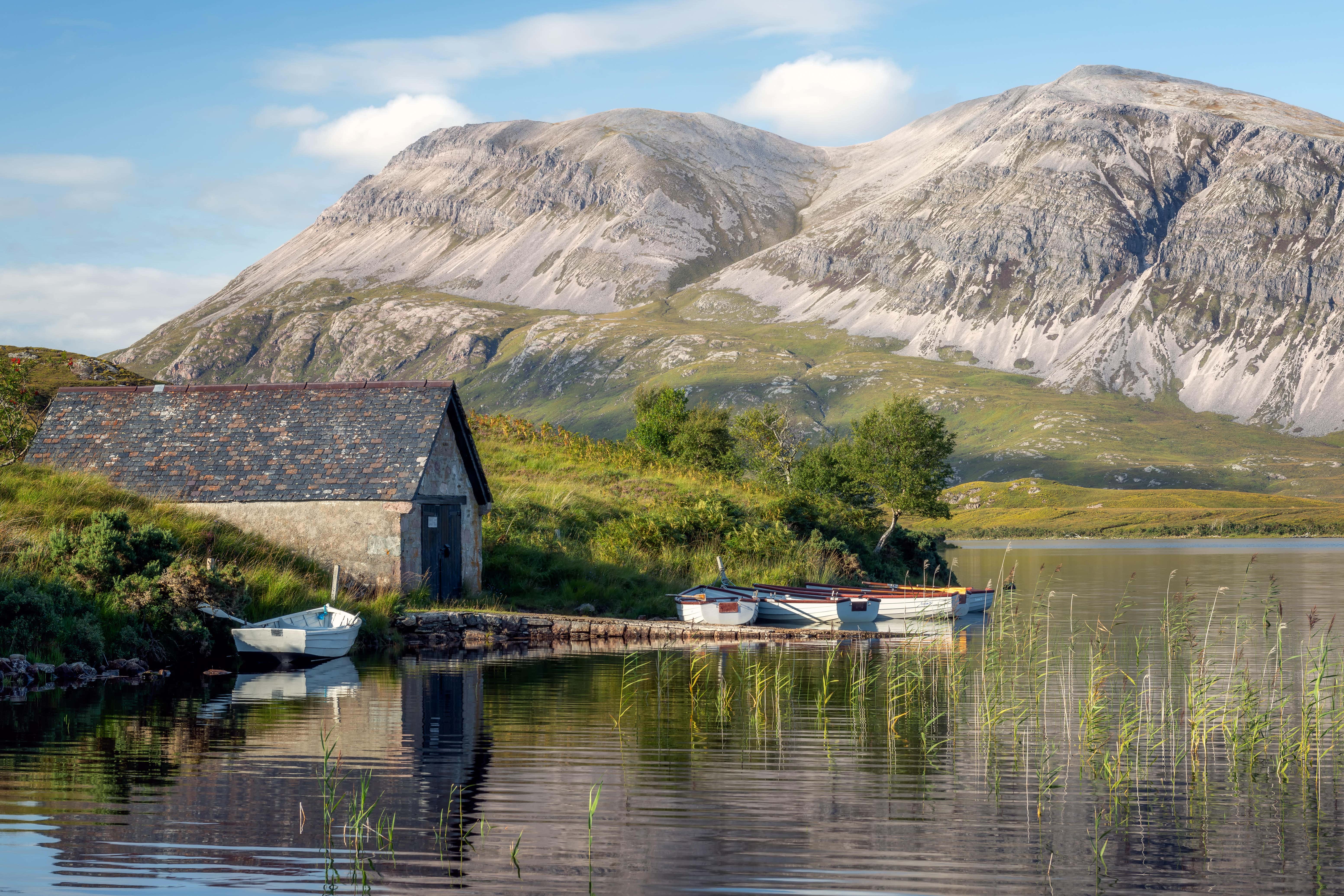 The record temperature was provisionally set at Achfary in Sutherland (Alamy/PA)