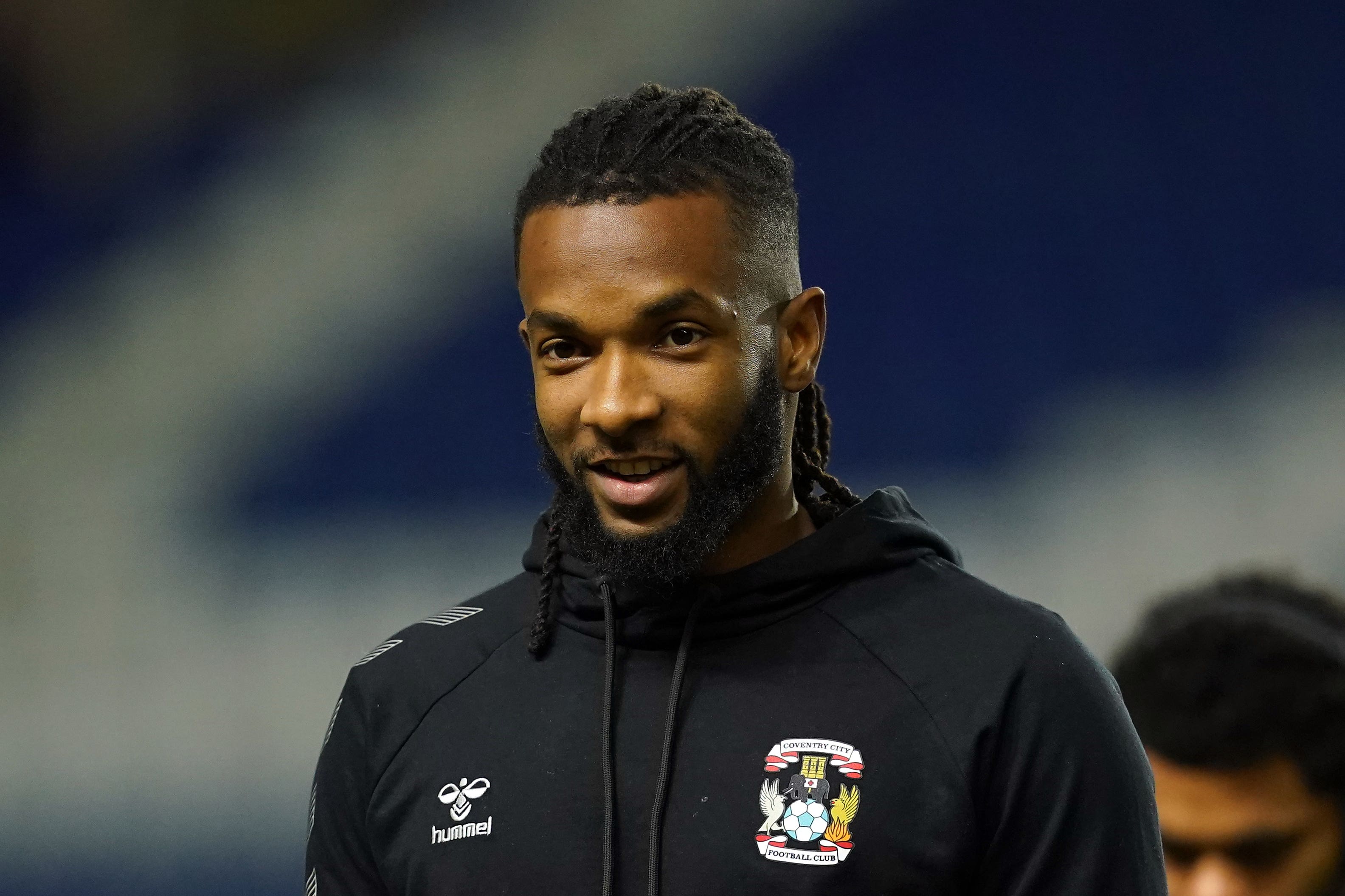 Coventry’s Kasey Palmer received a hamper from a young Sheffield Wednesday fan prior to kick-off in Friday night’s replay at Hillsborough (Martin Rickett/PA)