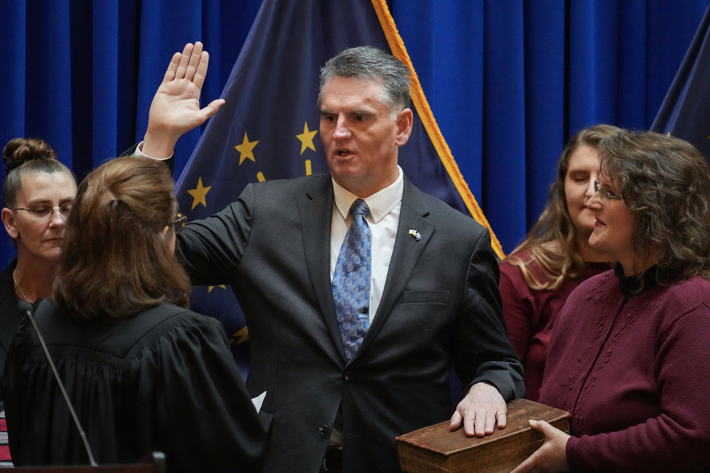 Indiana Capitol guns