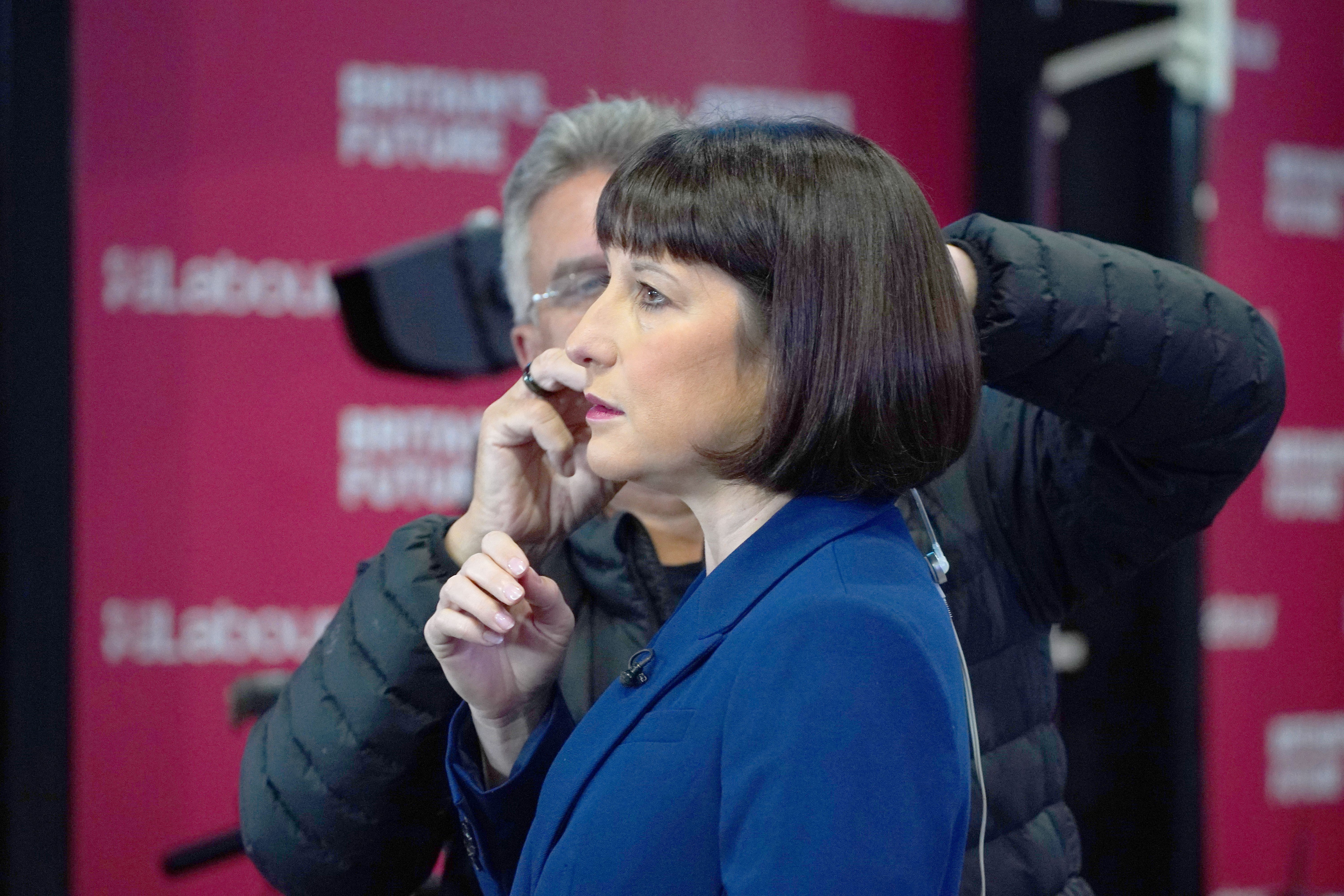 Shadow chancellor Rachel Reeves (Peter Byrne/PA)