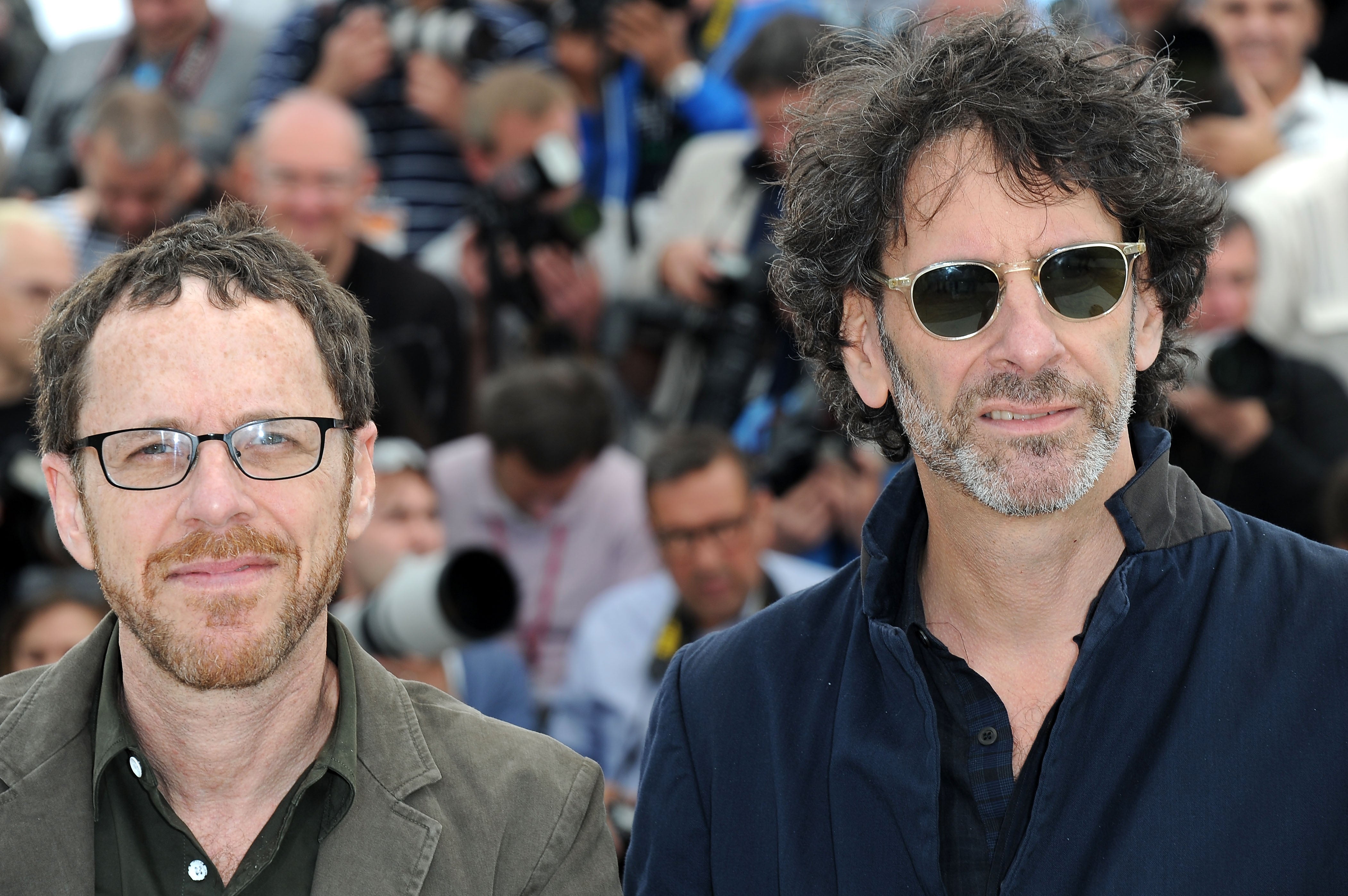 Ethan and Joel Coen at the Cannes Film Festival in 2013