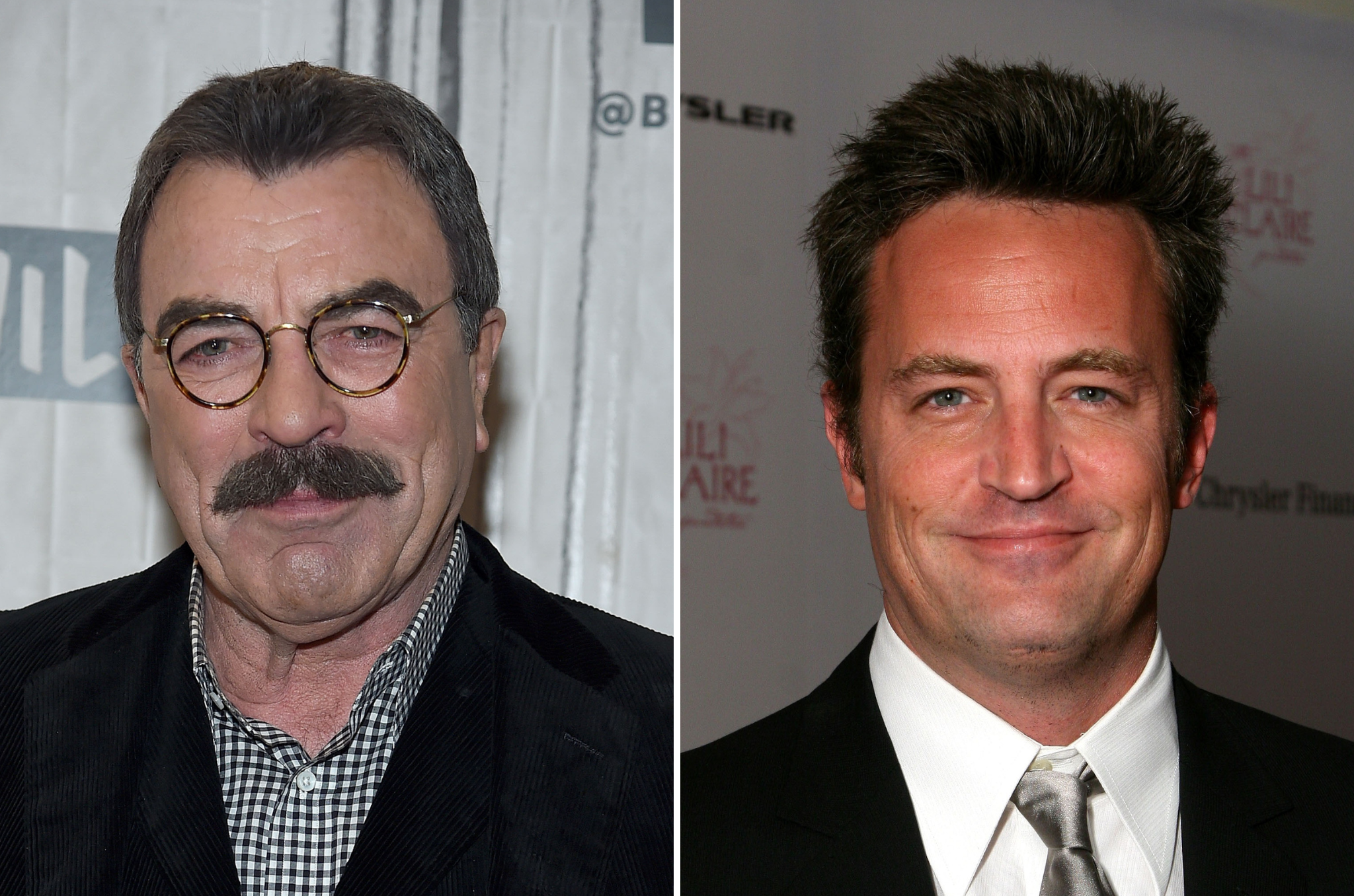 Tom Selleck and Matthew Perry