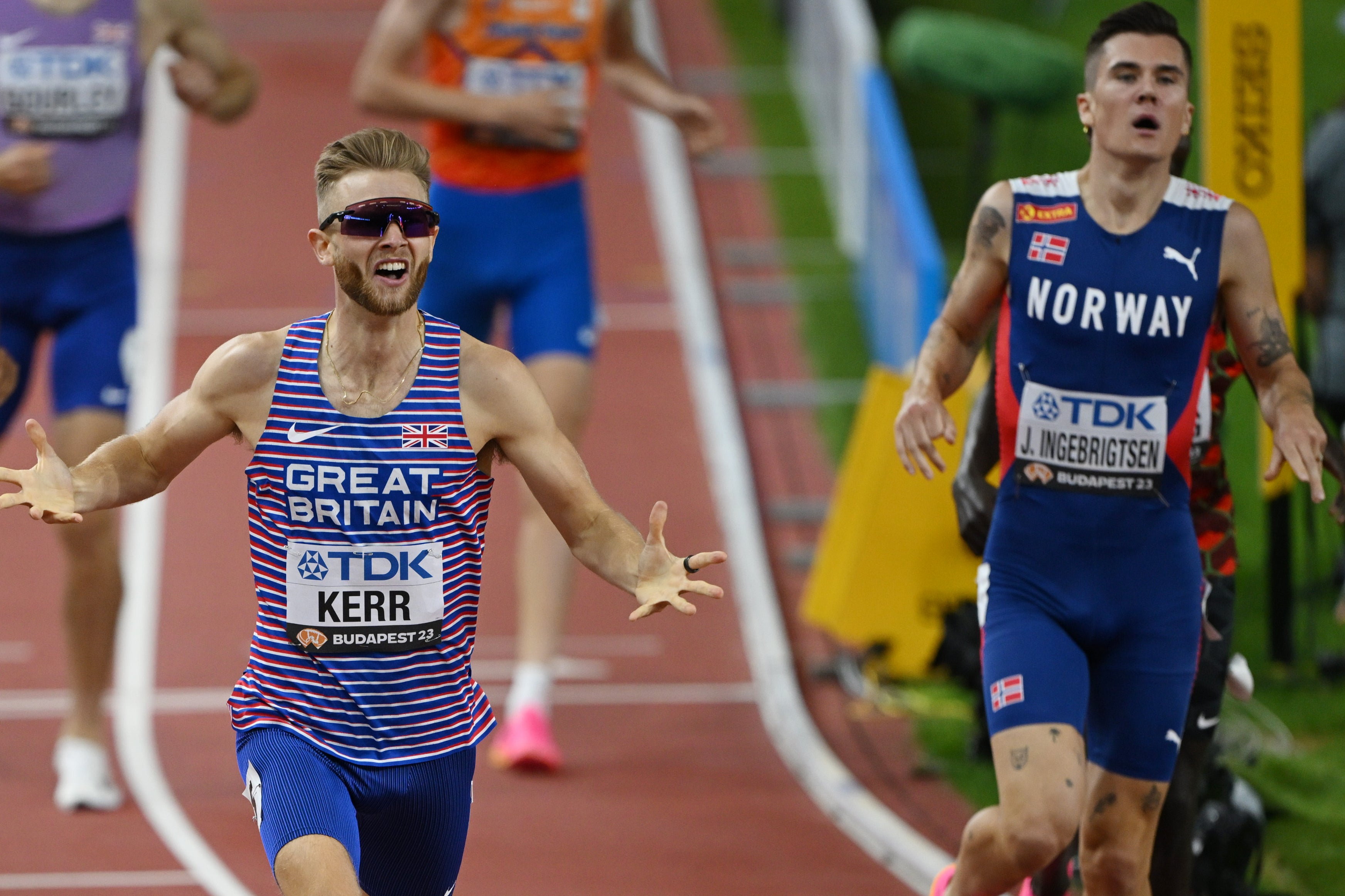 Josh Kerr took world gold ahead of Jakob Ingebrigtsen last summer