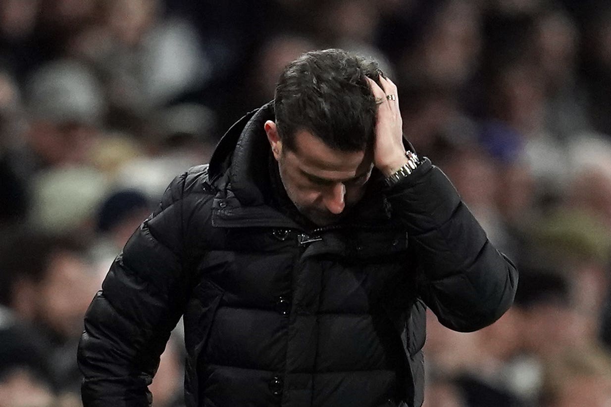 Marco Silva’s Fulham drew 0-0 with Everton (Adam Davy/PA)