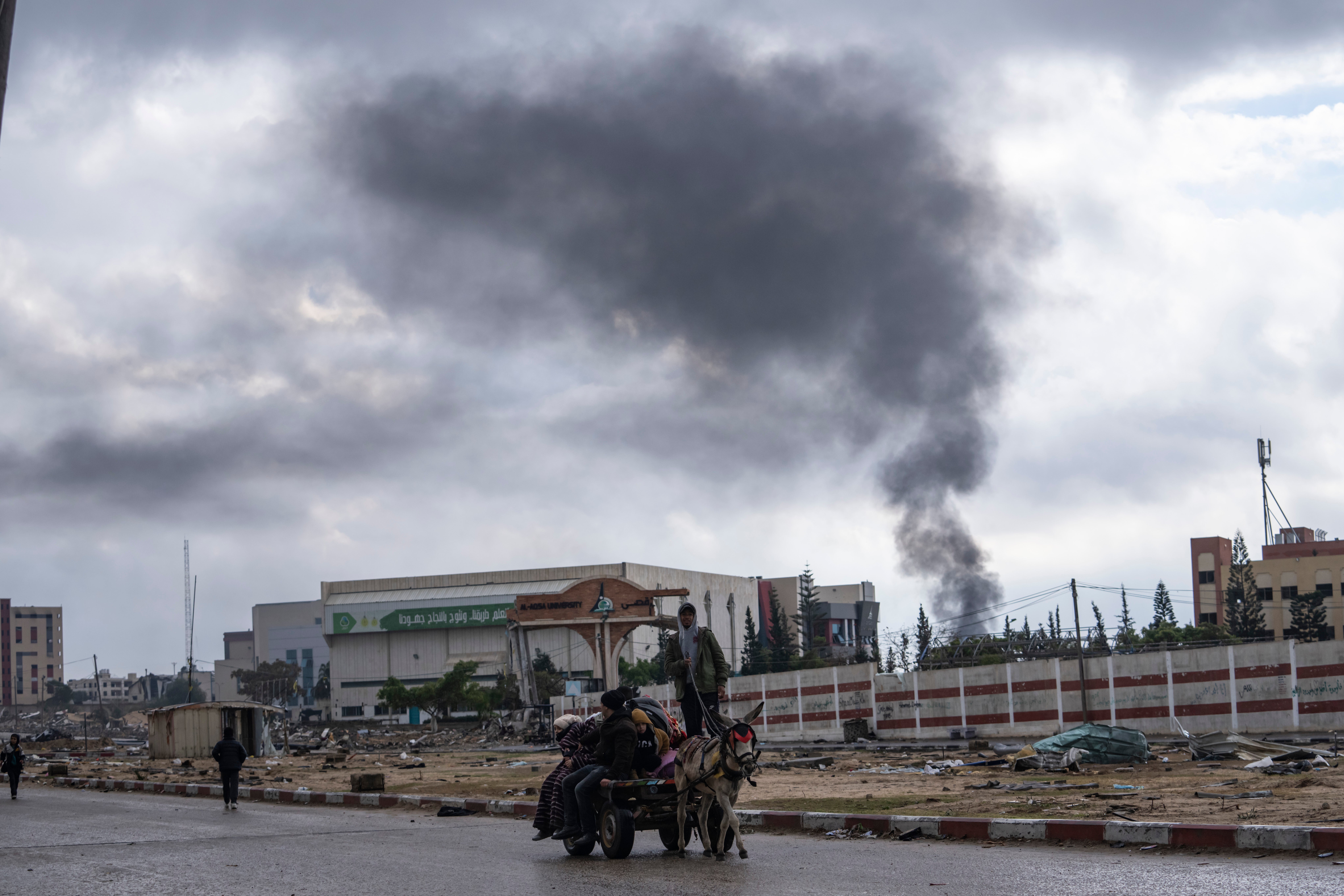 CORRECTION Israel Palestinians