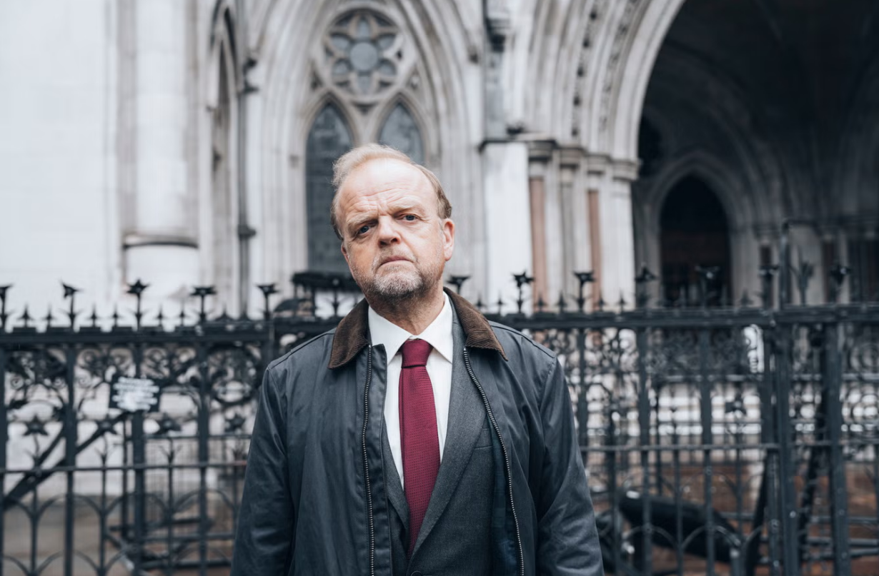 Toby Jones as hero Alan Bates in ITV’s drama about the Post Office scandal, in which workers lost their jobs over a software error