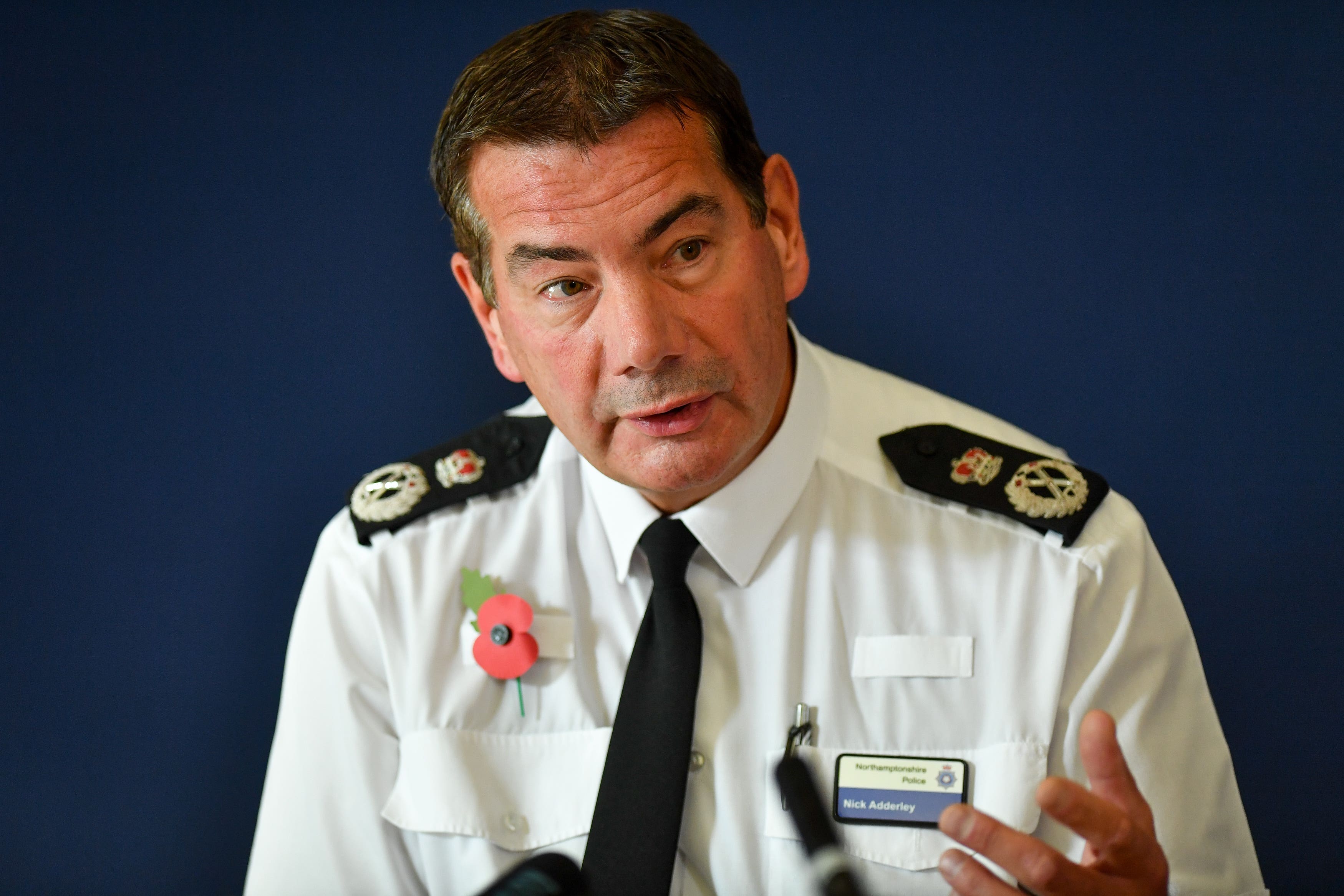 Suspended chief constable Nick Adderley is now facing a disciplinary hearing (Jacob King/PA)