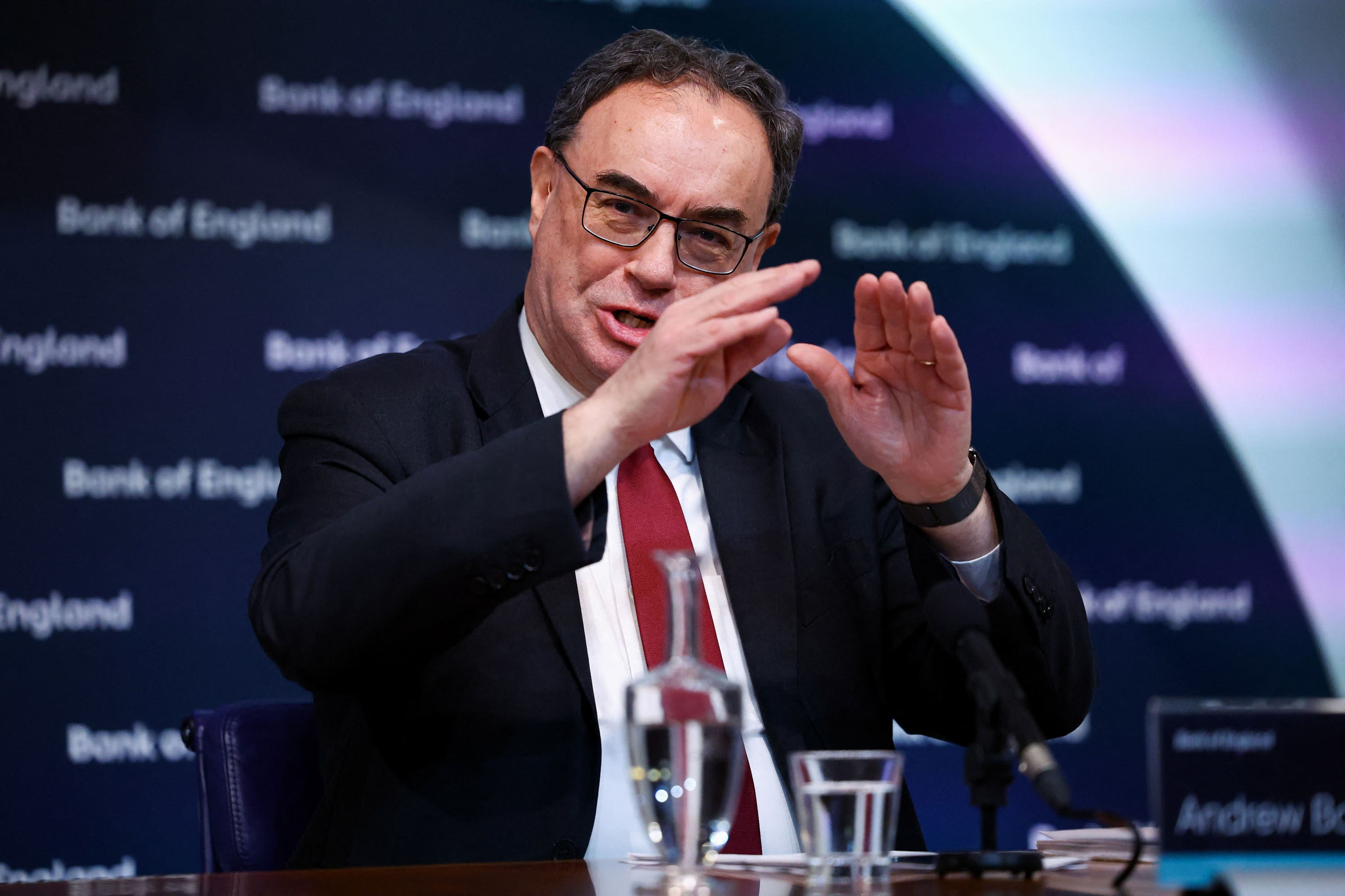 Bank of England governor Andrew Bailey