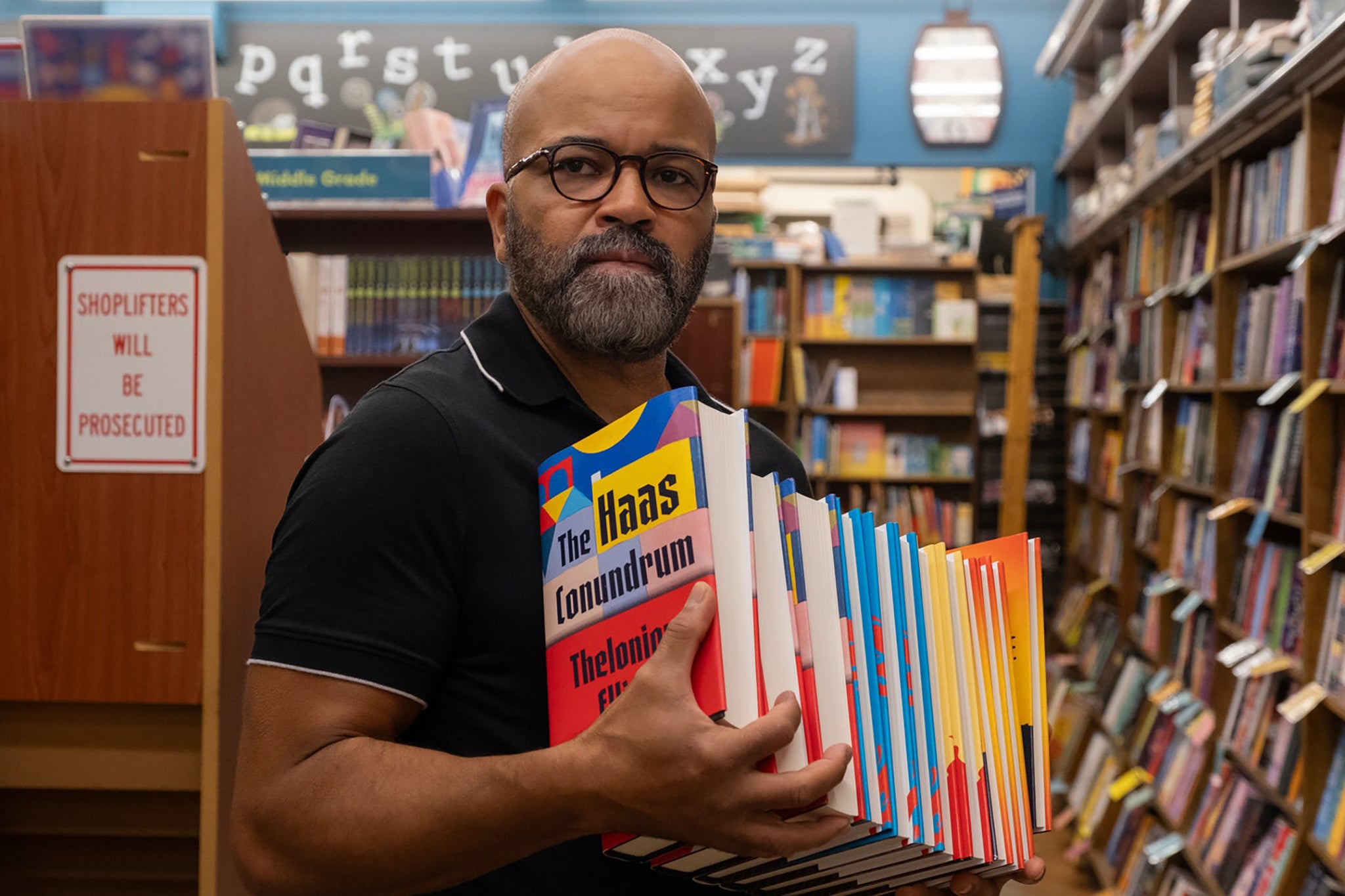 Literary genius: Jeffrey Wright in ‘American Fiction’