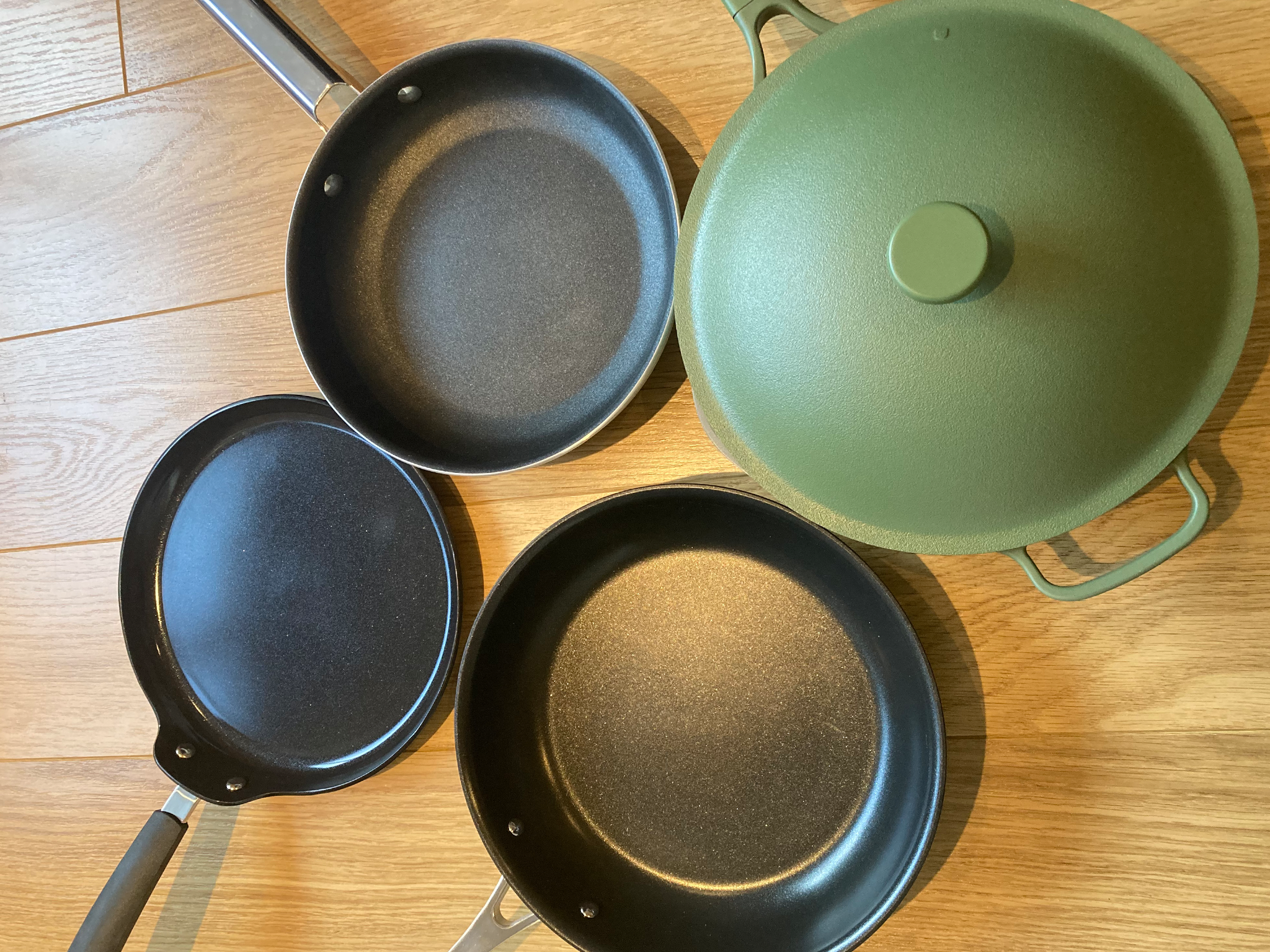 Some of the pans that we tested for this review