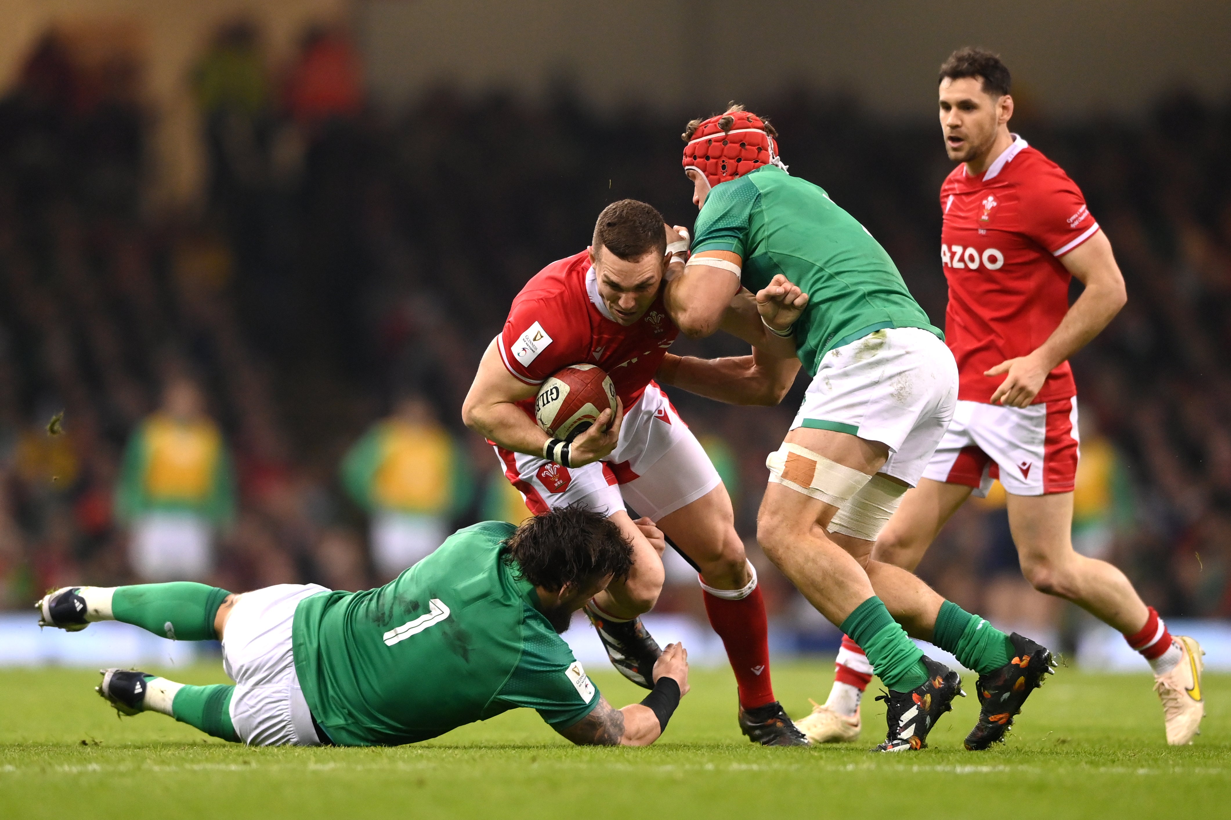 Ireland and Wales will no longer meet one another in their traditional green and red