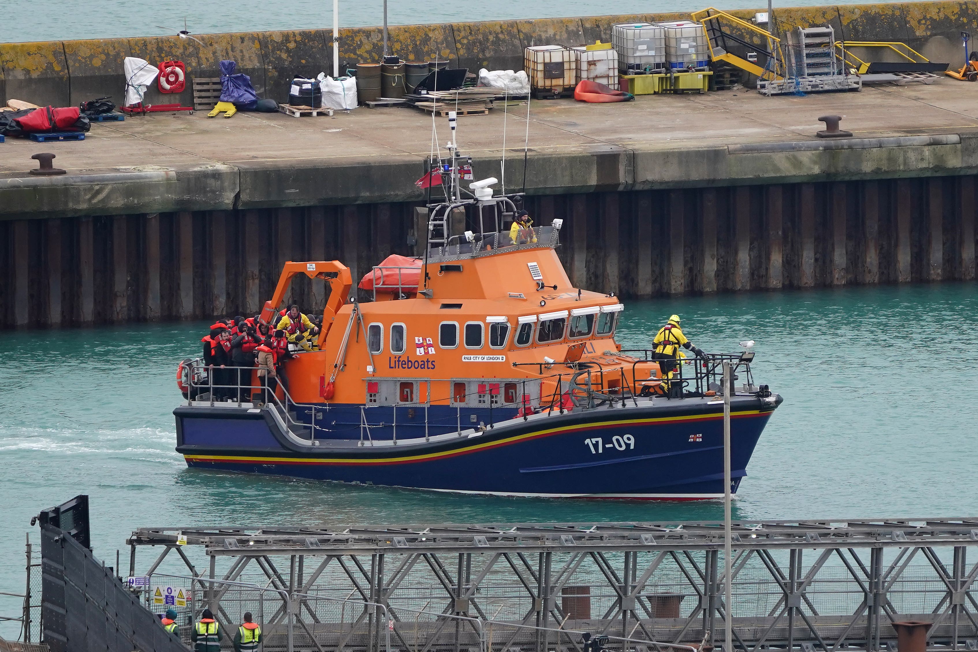 The number of migrants crossing the Channel is up 13% compared to this time last year, figures show