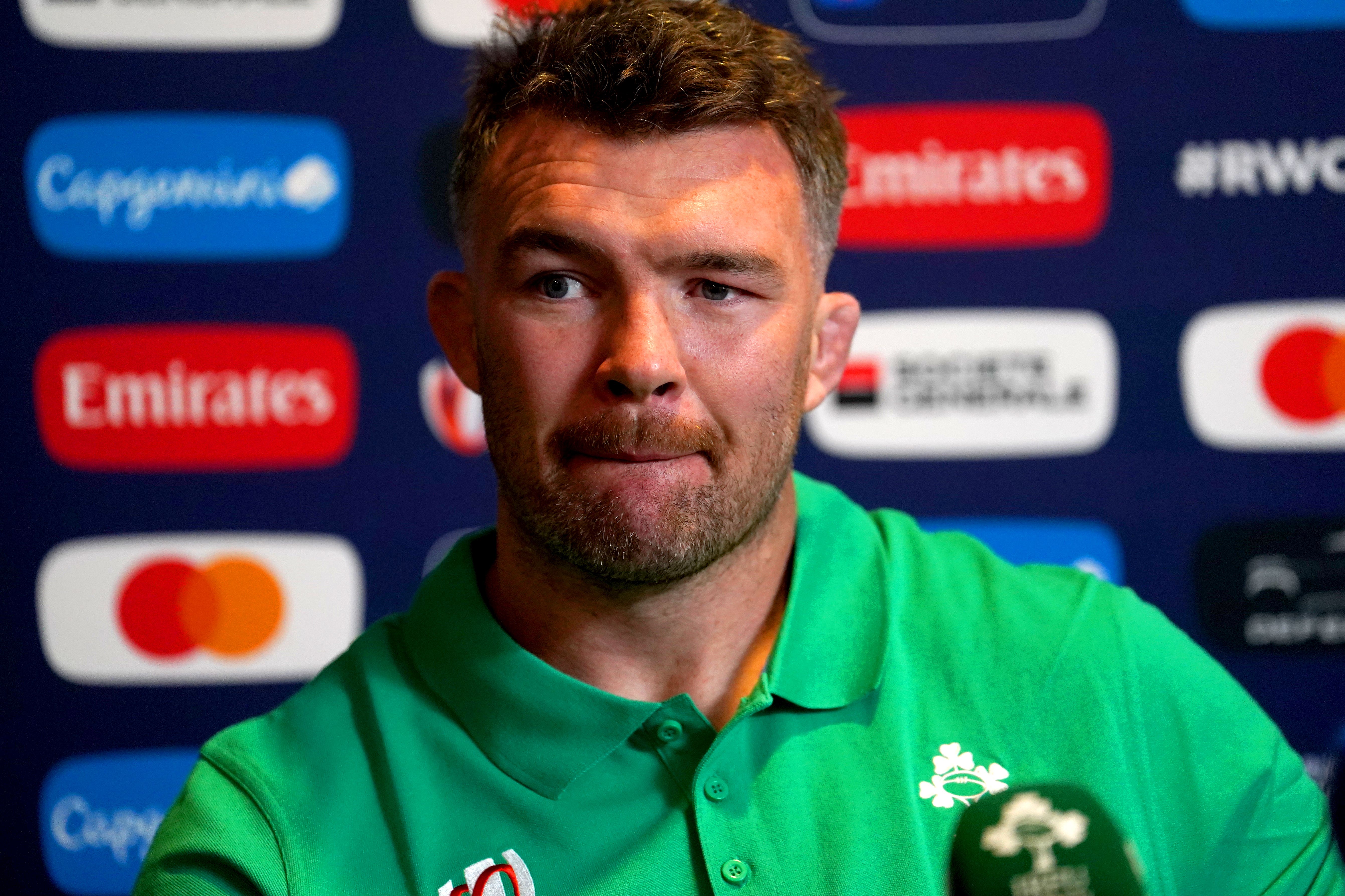 Peter O’Mahony replaced the retired Johnny Sexton as Ireland captain (David Davies/PA)