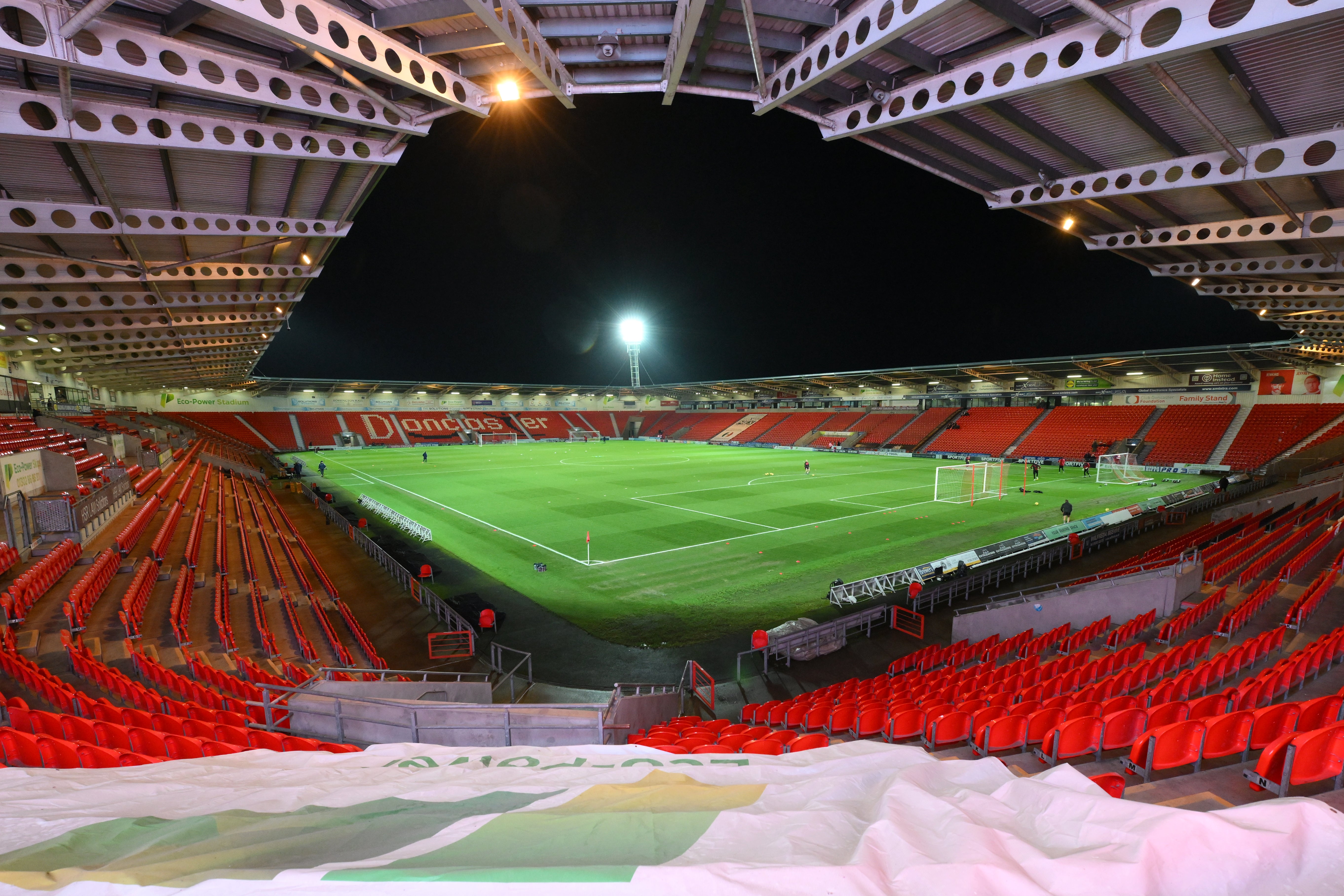 Doncaster Rovers’ Eco-Power Stadium