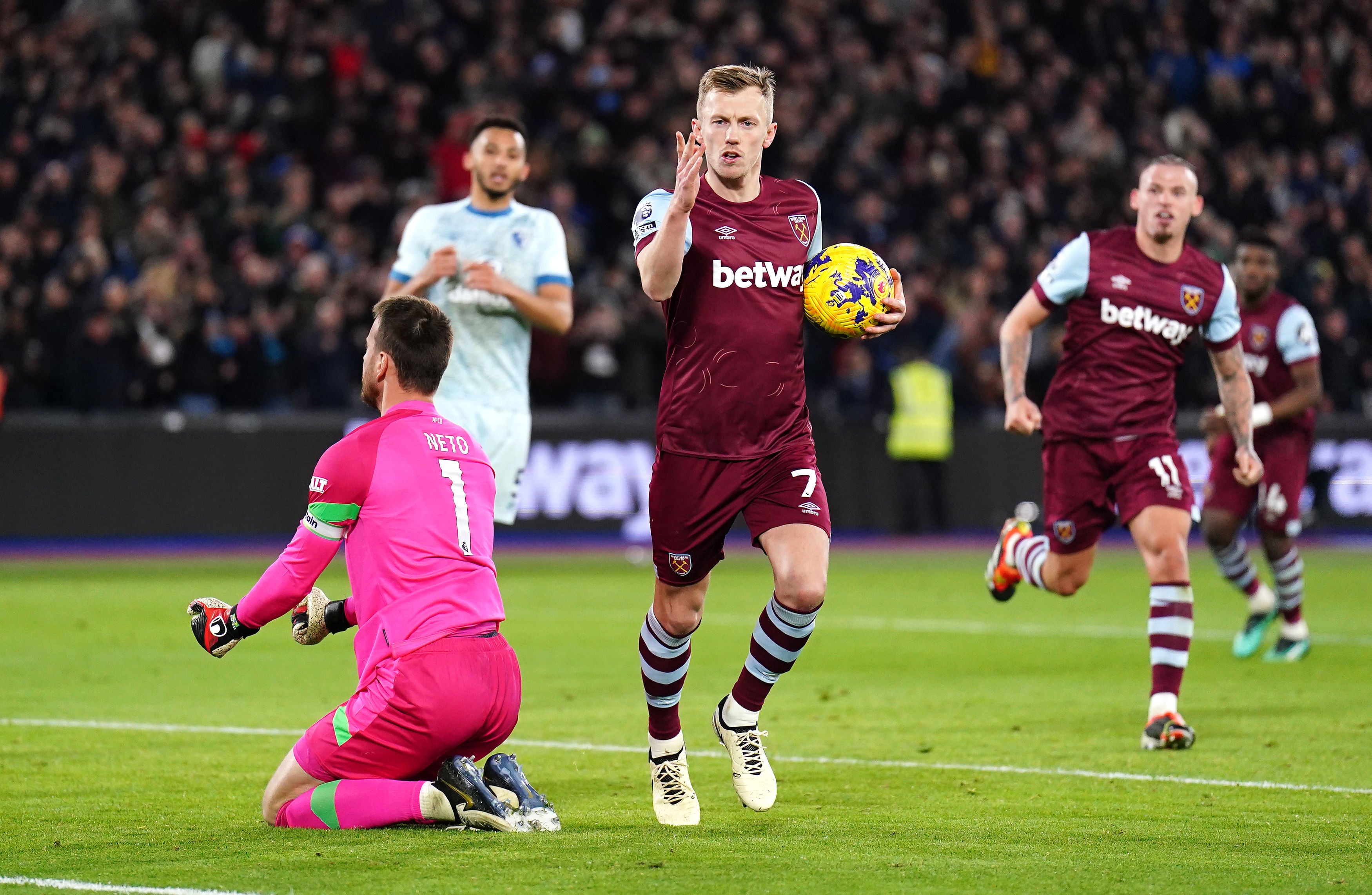 James Ward-Prowse grabbed an equaliser from the penalty spot