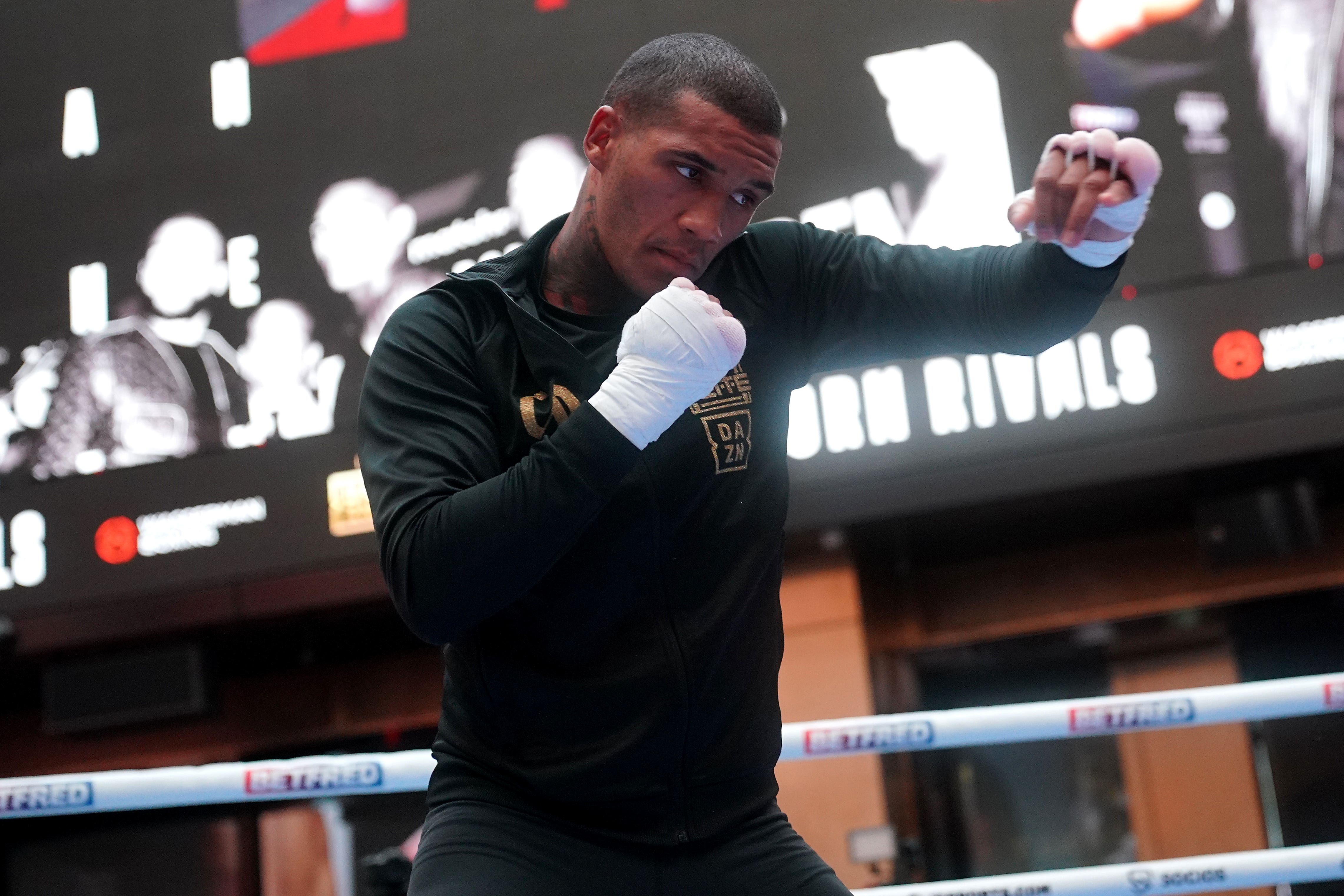 Conor Benn fights in Las Vegas this weekend (Yui Mok/PA)