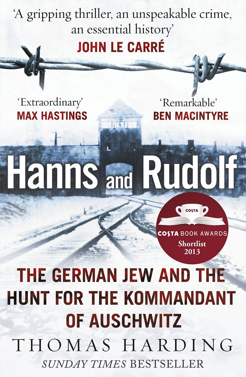 Thomas Harding’s book ‘Hanns and Rudolf s published by Penguin Random House.