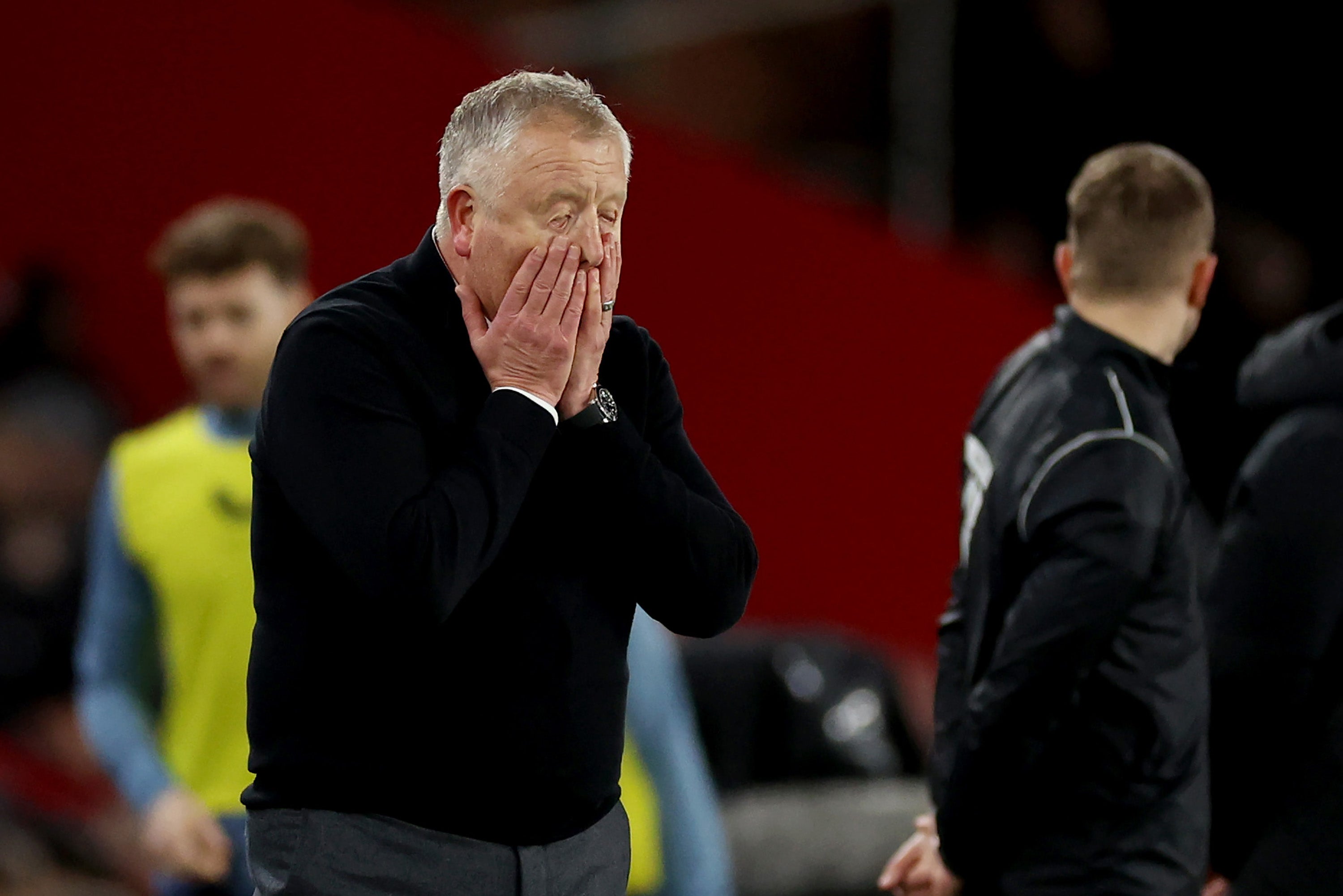 Chris Wilder was left bereft by the defeat