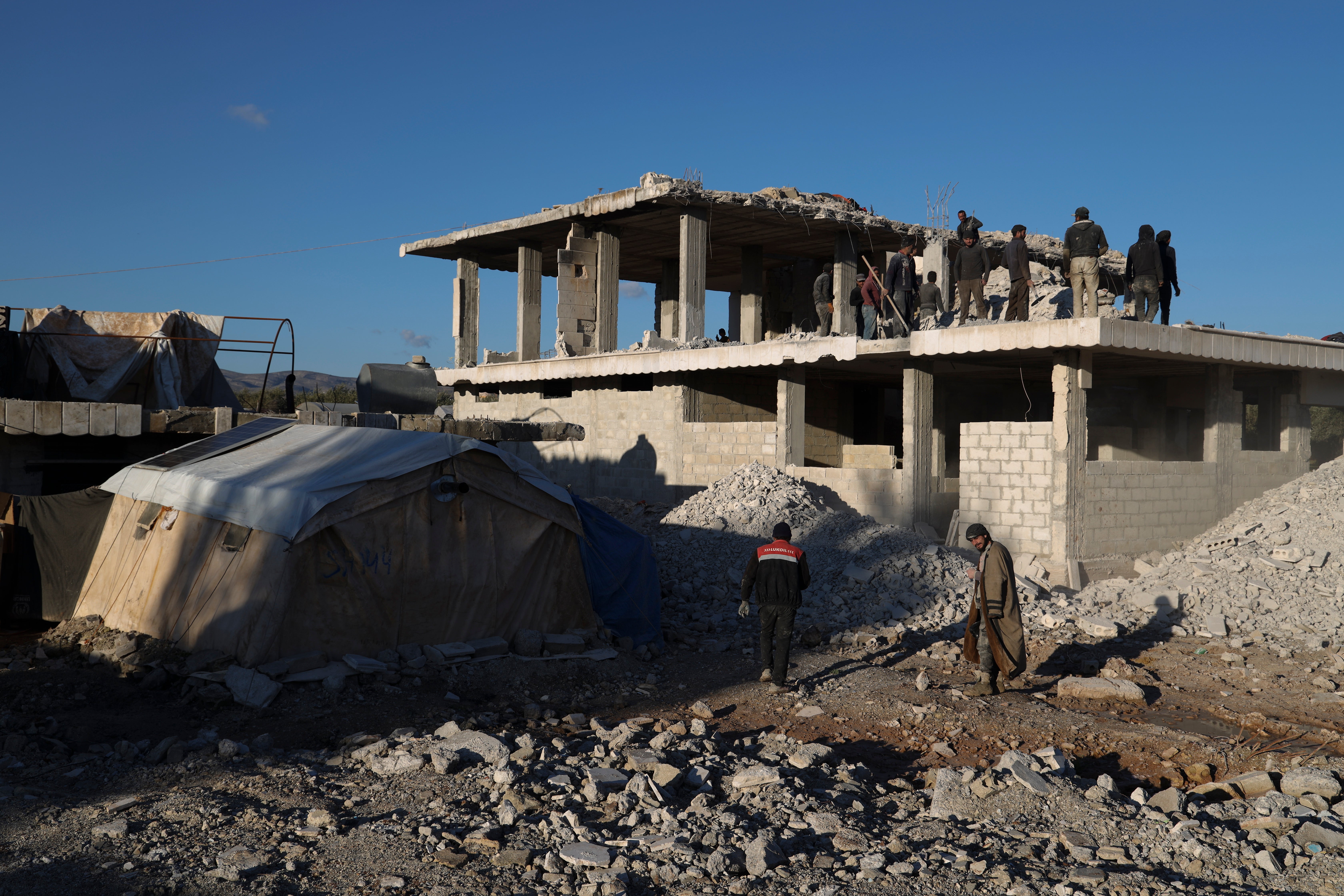 Syria Earthquake Misery