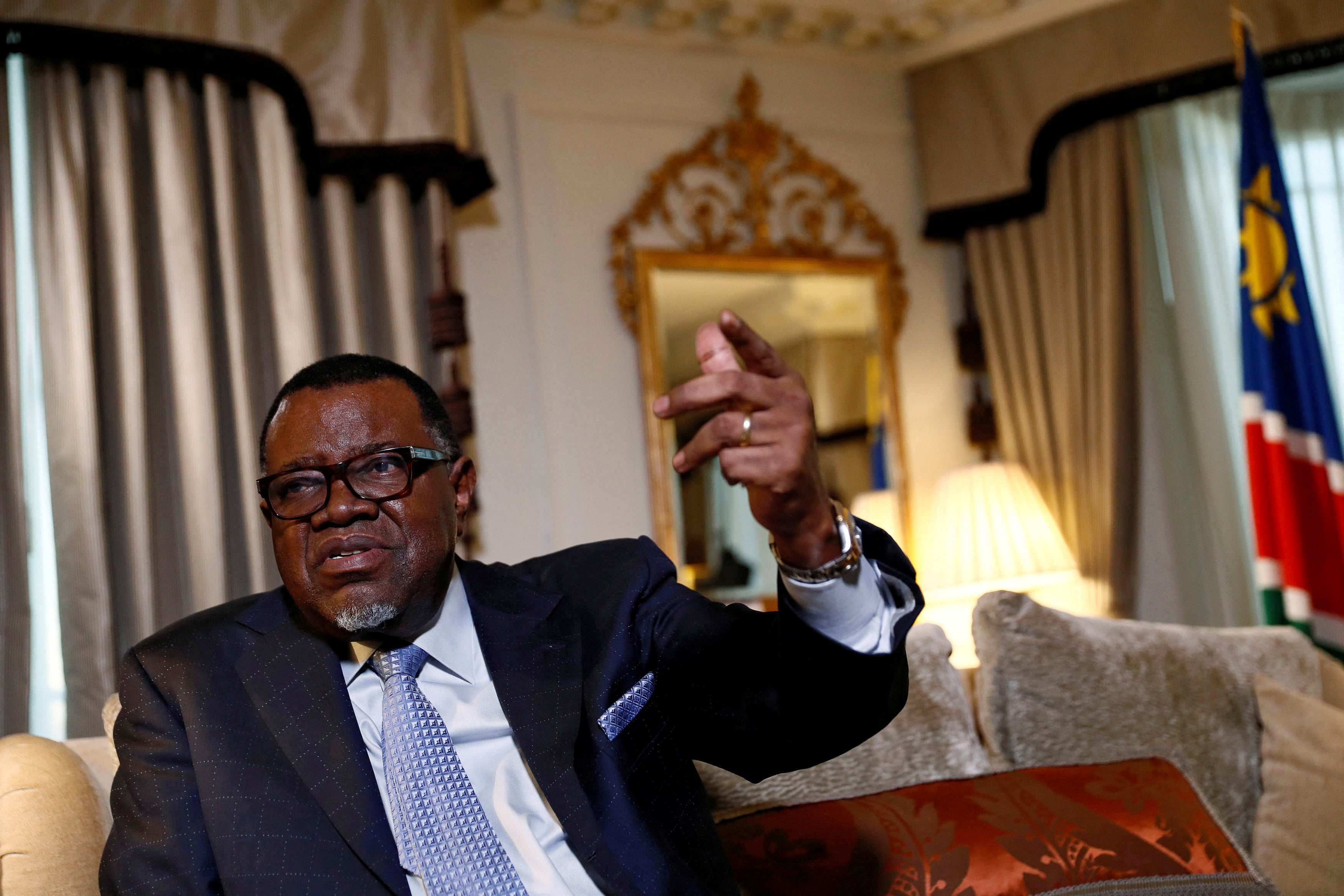 Namibia’s president Hage Geingob dies aged 82