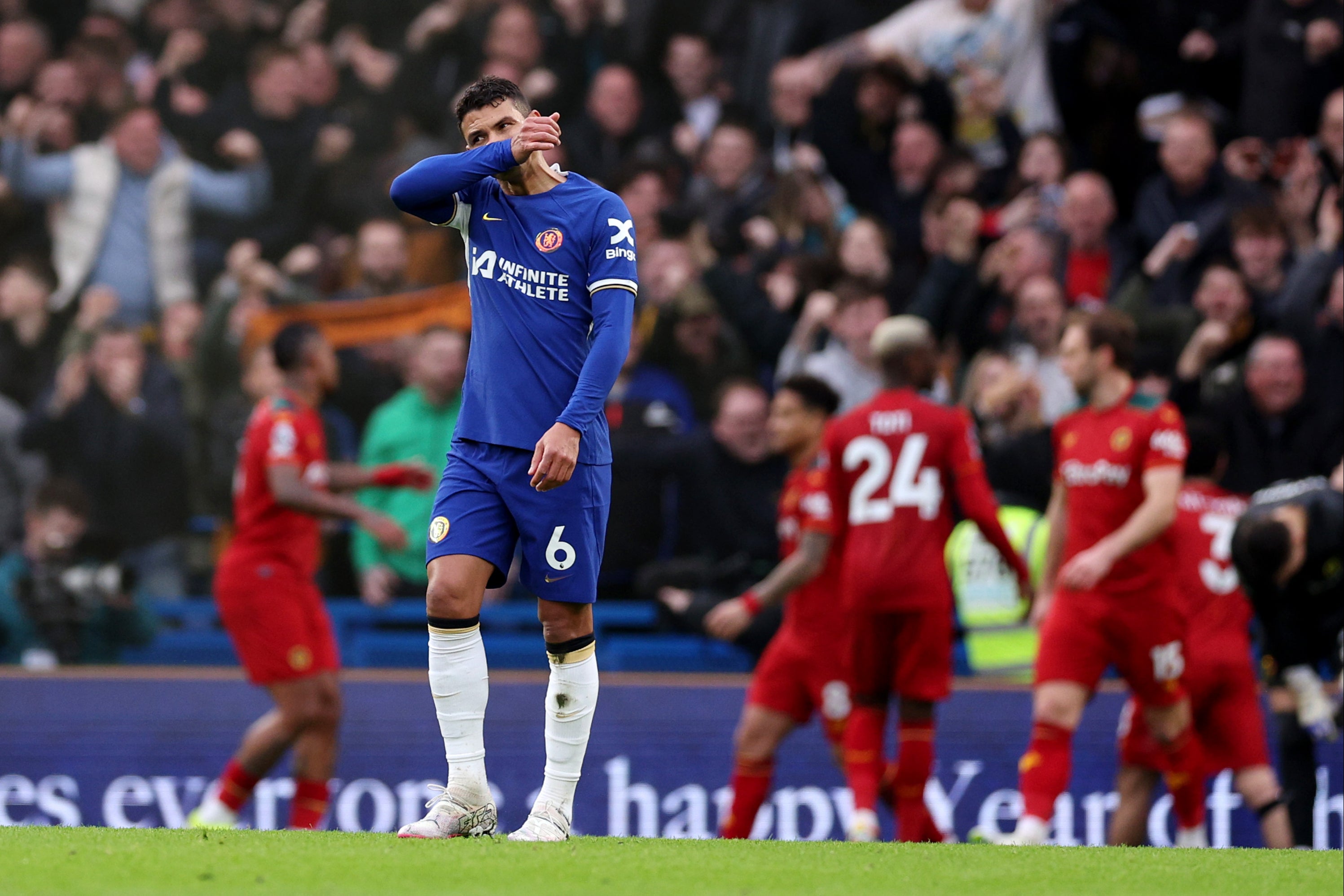 Chelsea were beaten 4-2 by Wolves to continue a mixed campaign