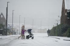 Snow mapped: Where will wintry showers hit UK this week as temperatures to plunge to -10C