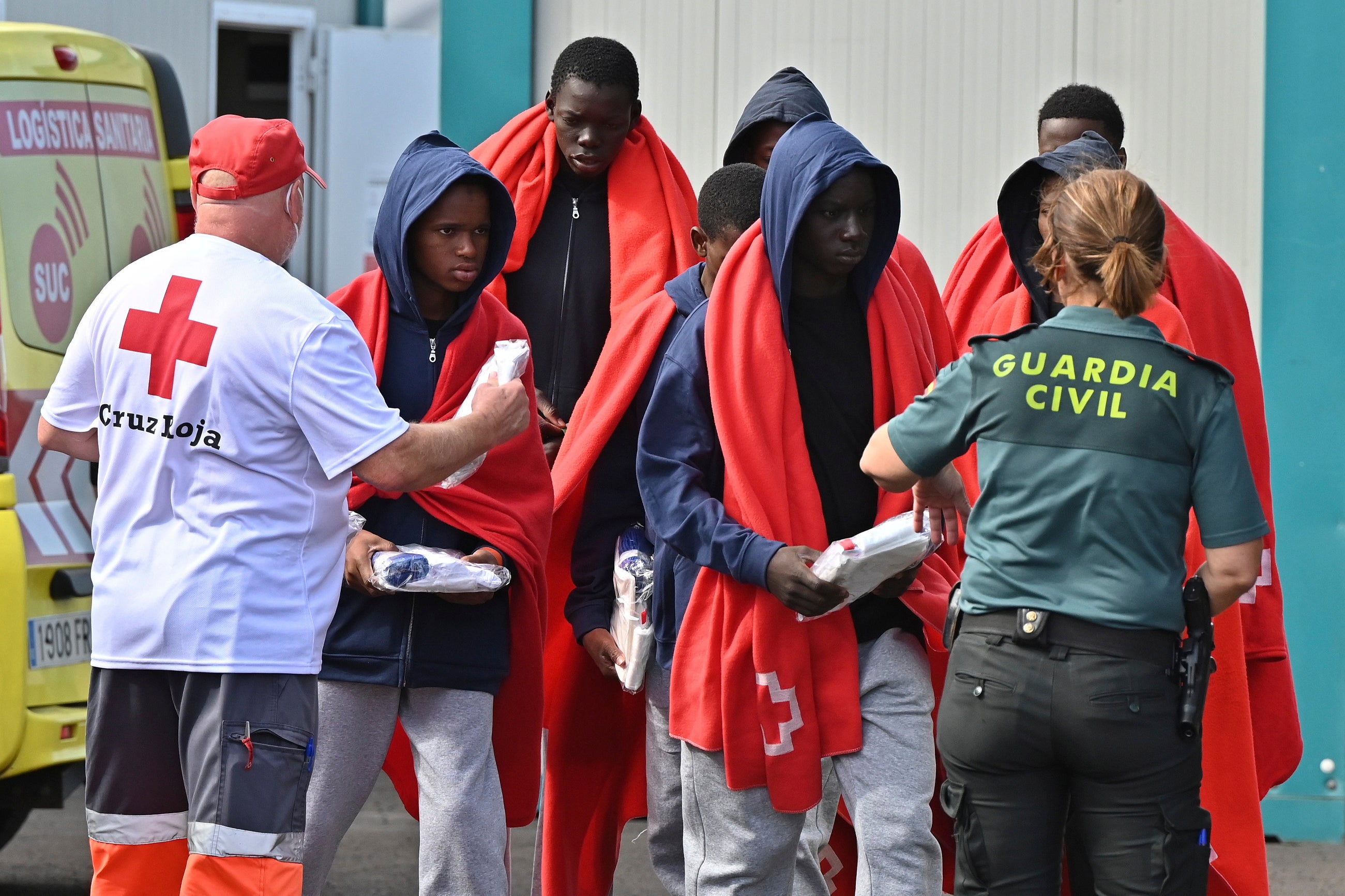 CORRECTION Spain Migration