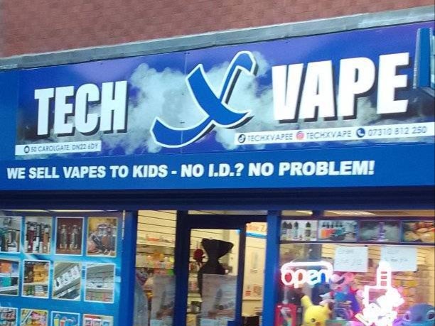 Vape shop in Retford