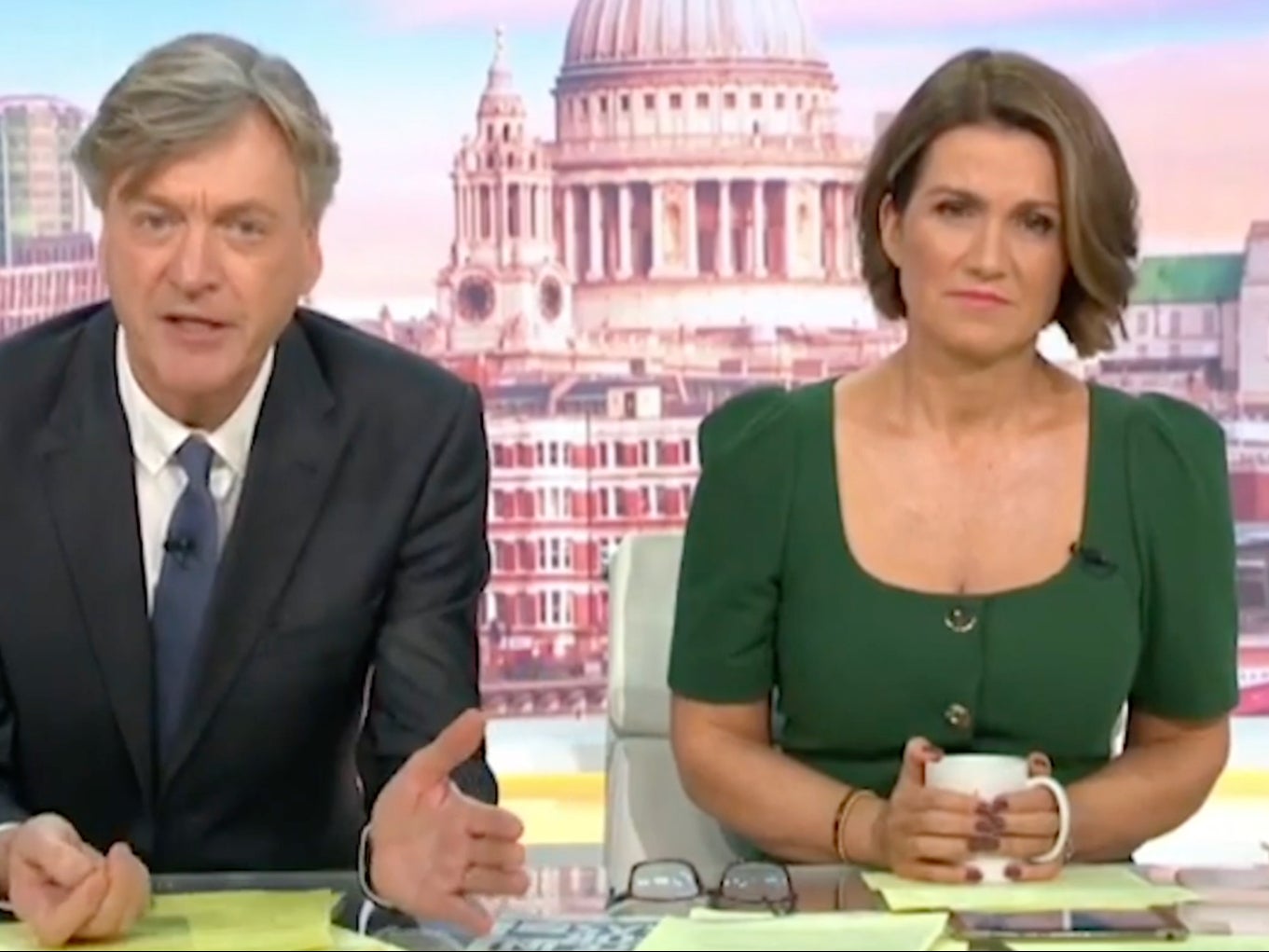 Richard Madeley and Susanna Reid on ‘GMB’