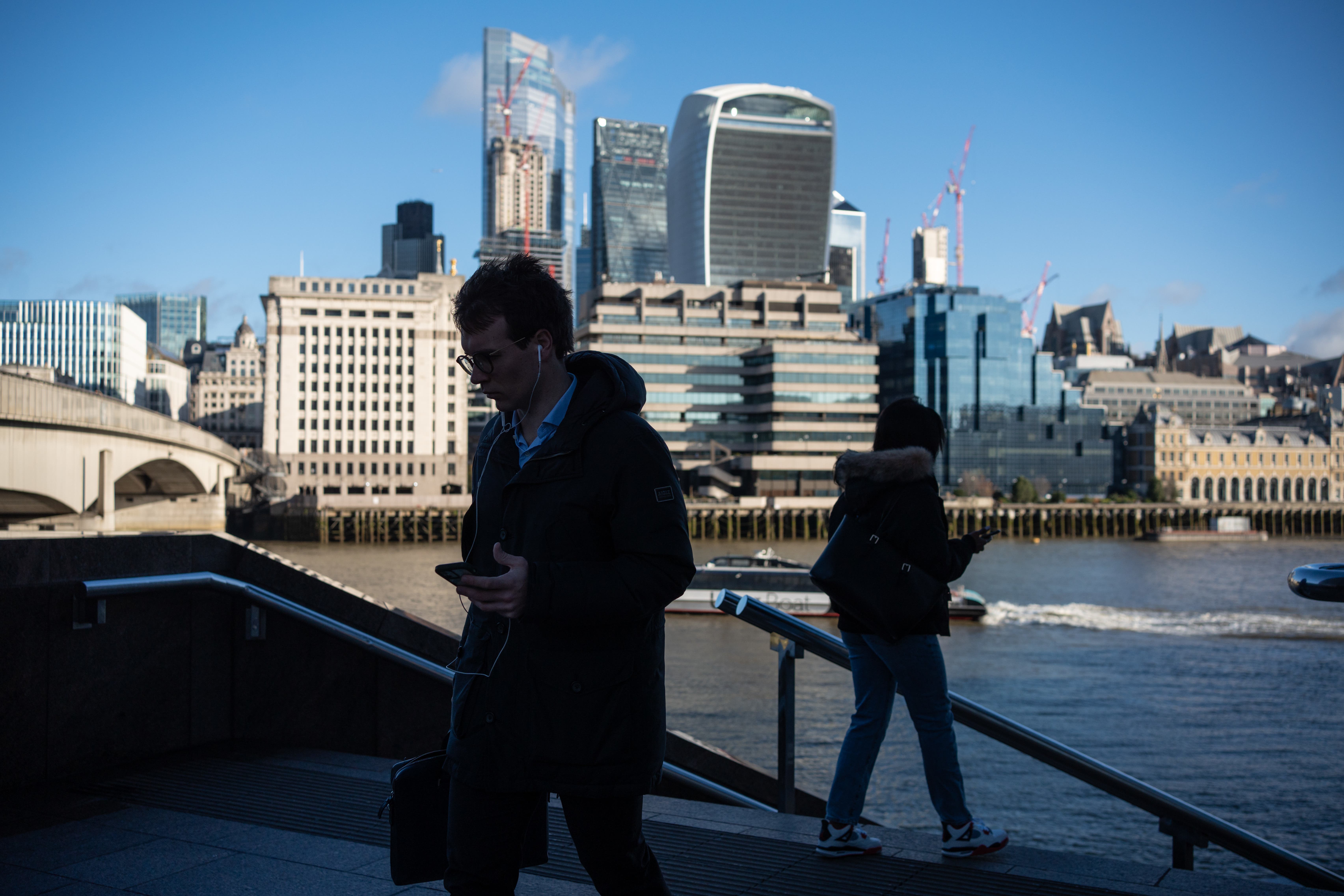 Shares in the City dropped slightly on Monday (Dominic Lipinski/PA)