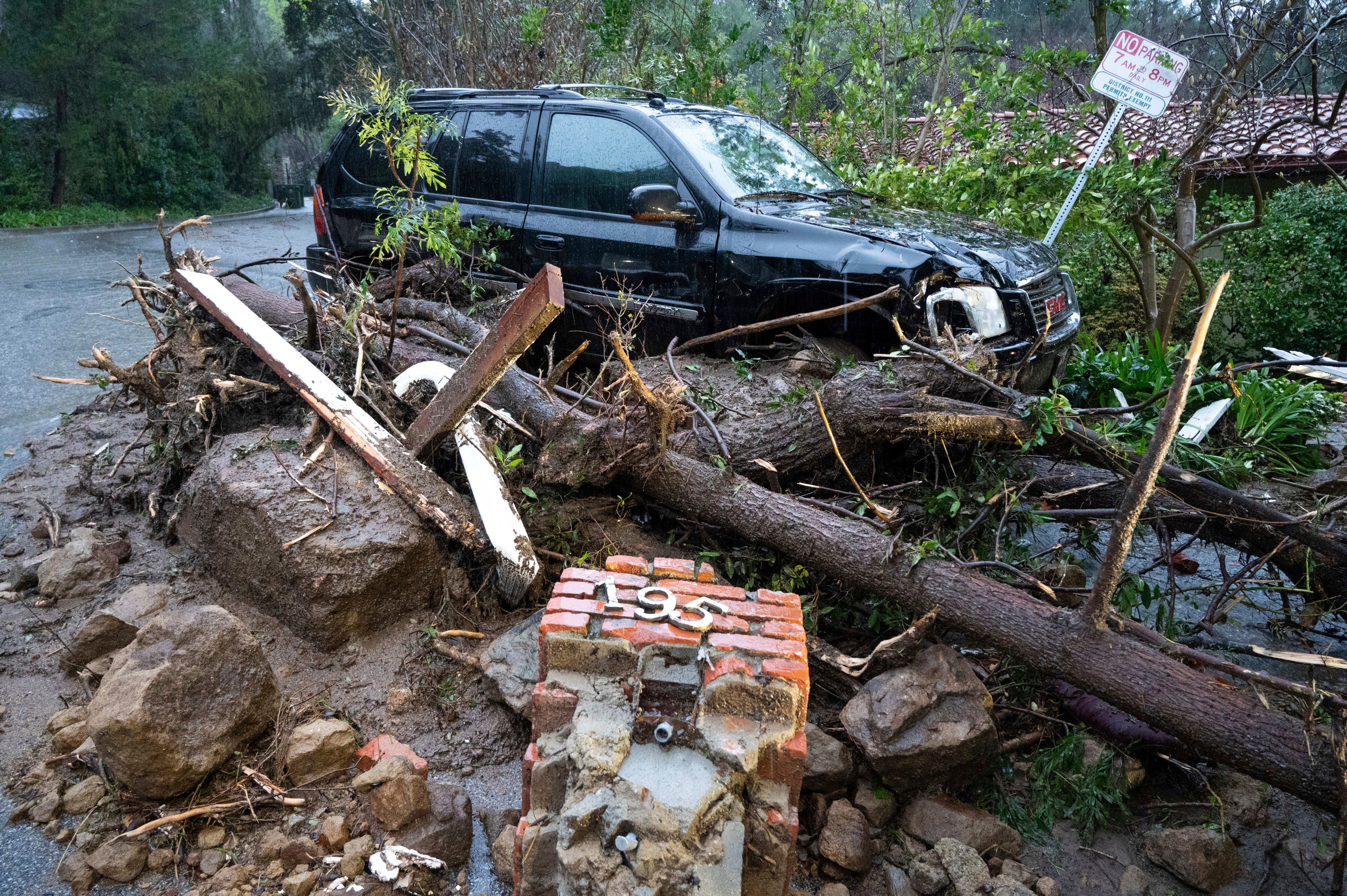 Three people have now been confirmed killed as the storms continue to rage