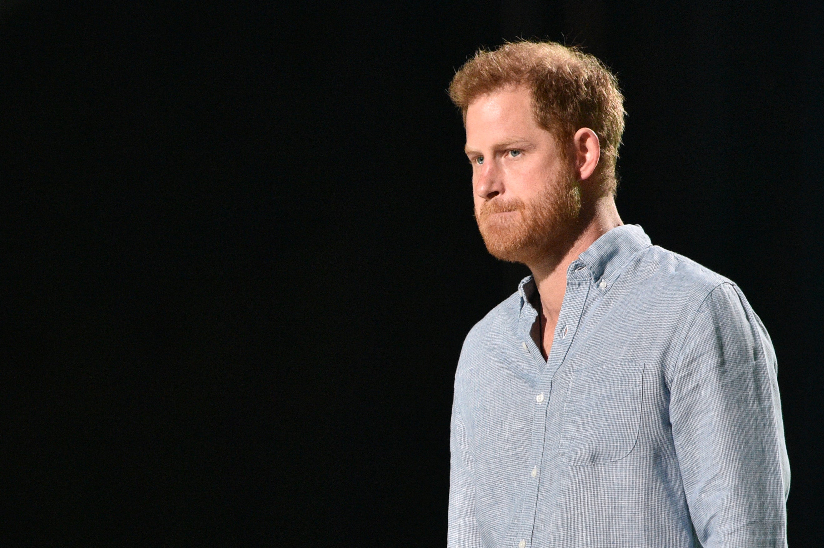 Prince Harry was spotted arriving at Clarence House on Tuesday afternoon