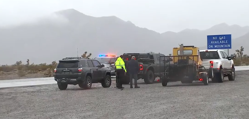 Roads have been closed around the area following the avalanche