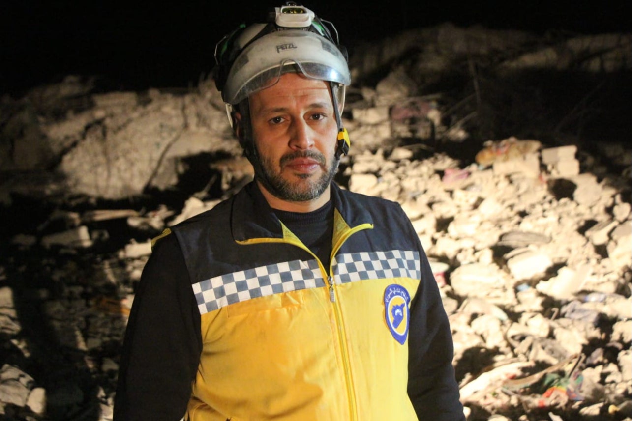 Yasser Abu Ammar says that the earthquake was the ‘most significant event in his life’