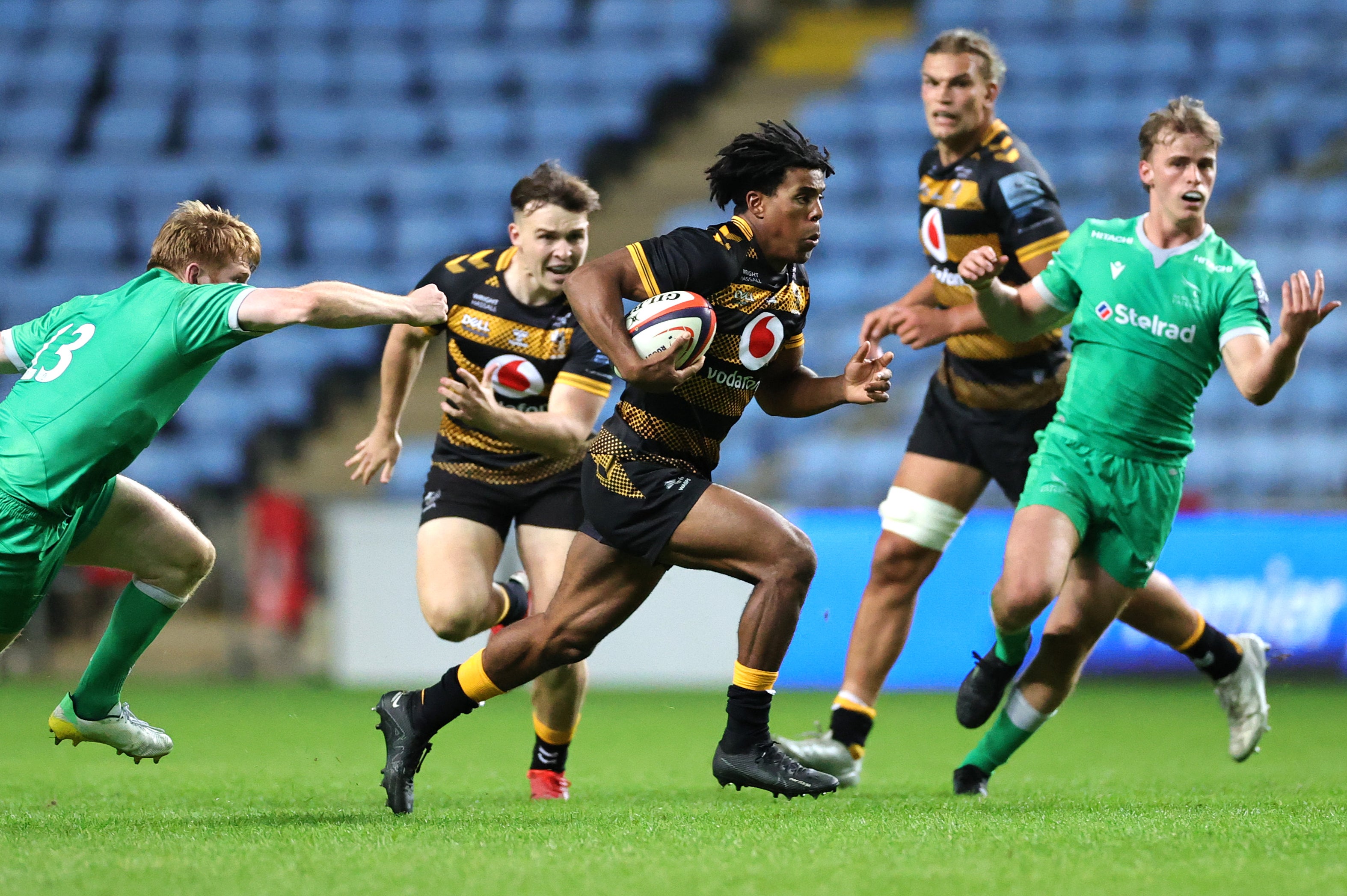 The wing was forced to leave Wasps after the club’s suspension from the Premiership