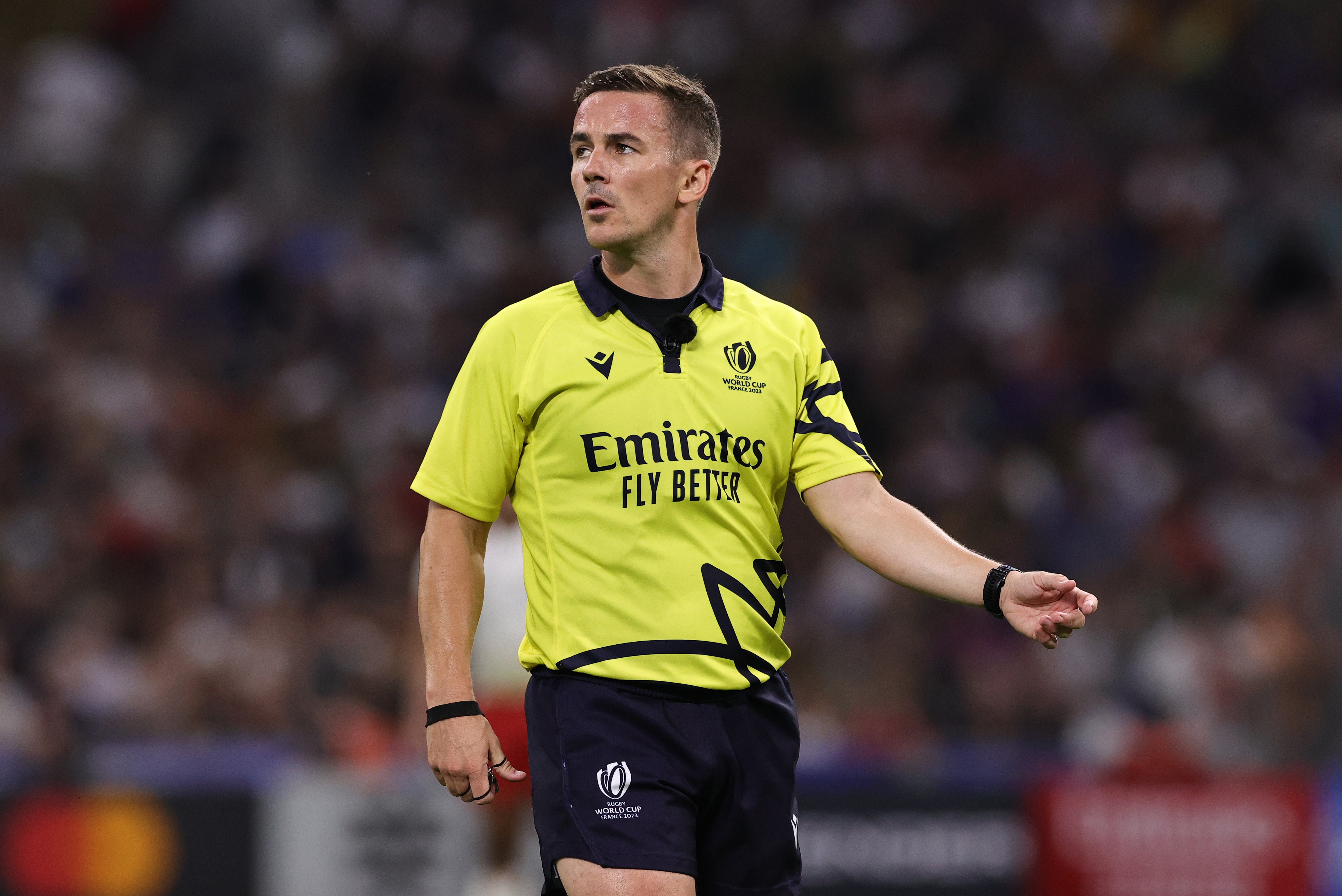 Luke Pearce will take charge of his 50th international fixture