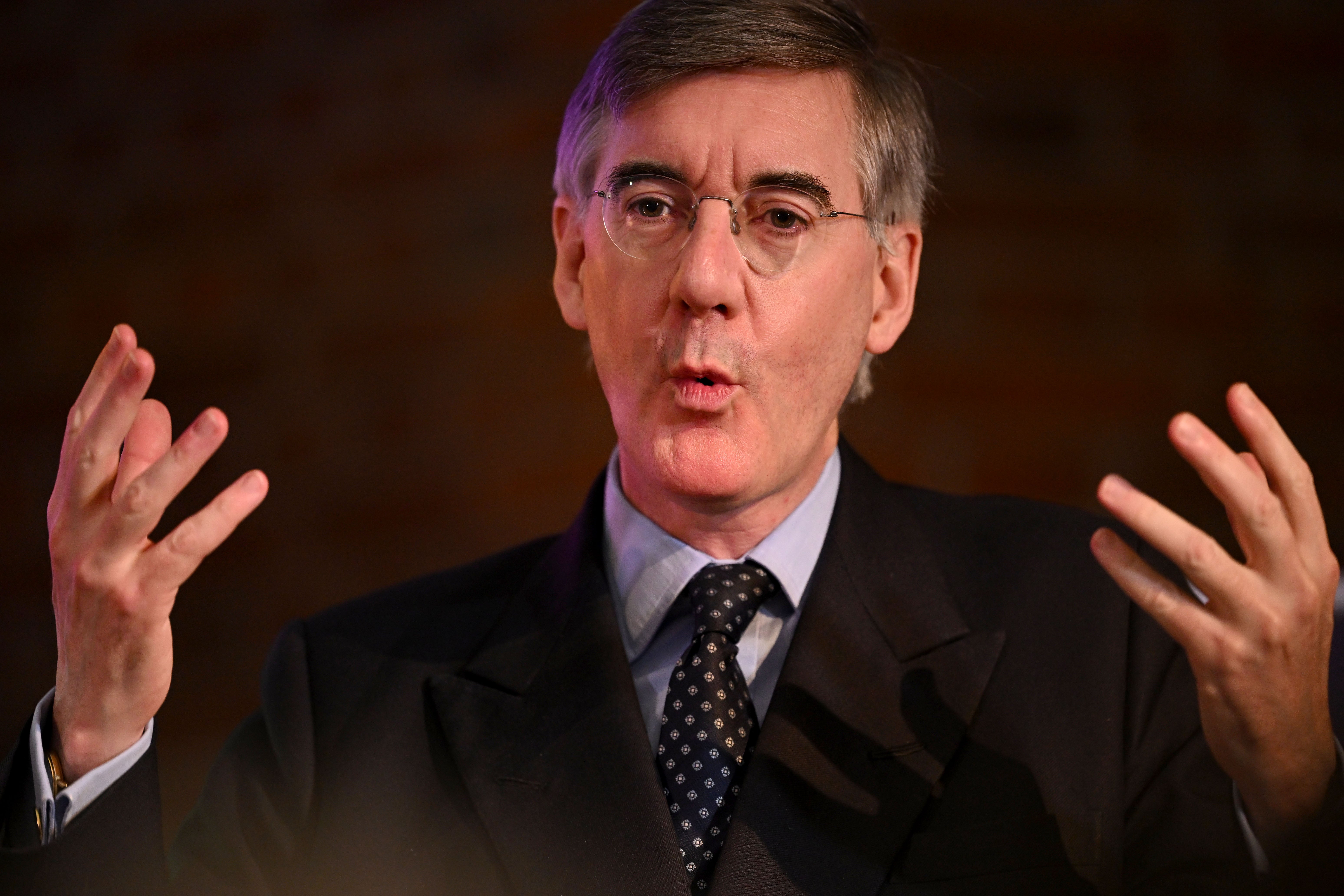 Former Brexit minister Jacob Rees-Mogg declared the age of the “Davos man” was over