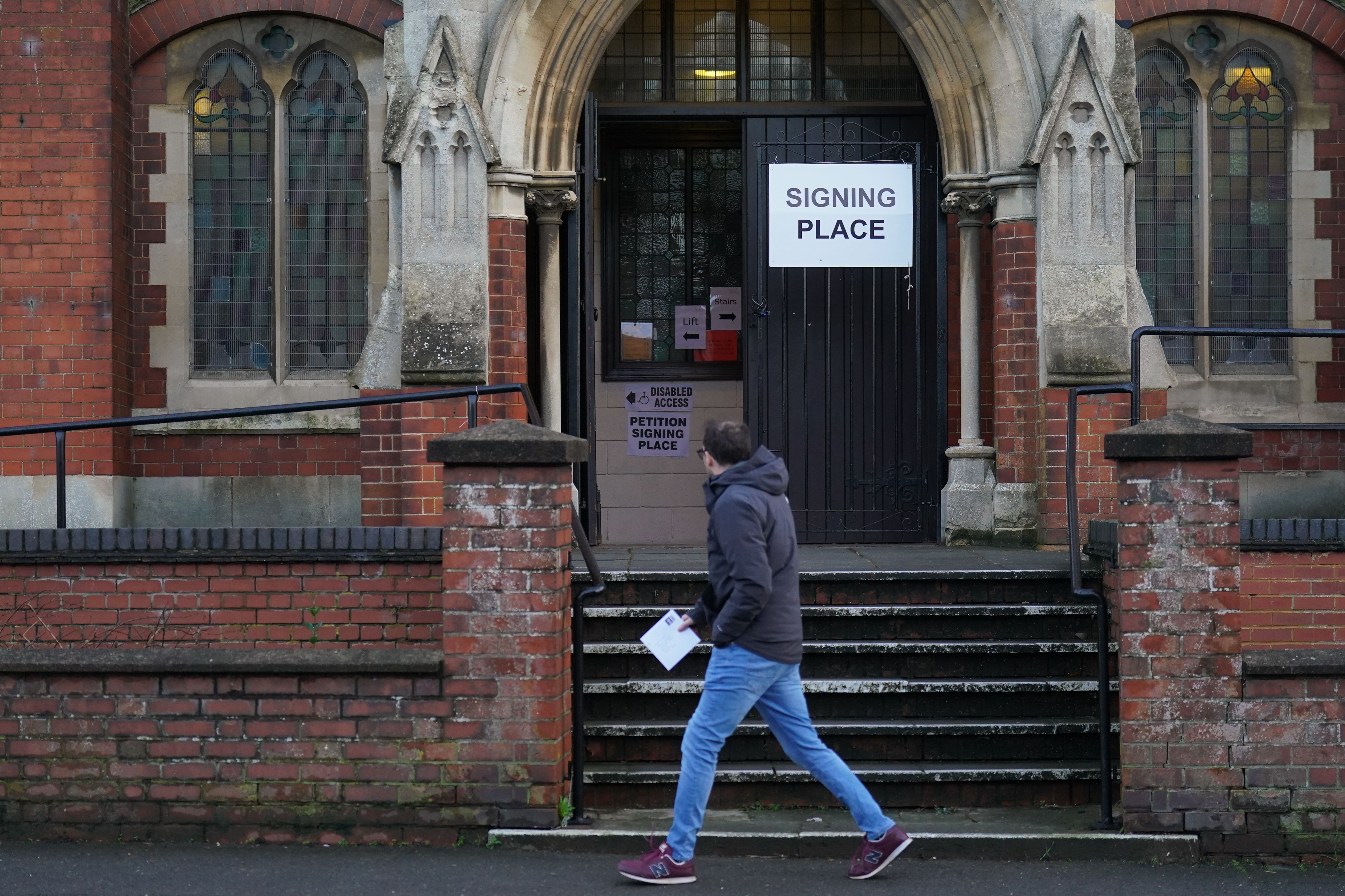 Only two recall petitions triggered by suspension from Parliament have been successful (Joe Giddens/PA)