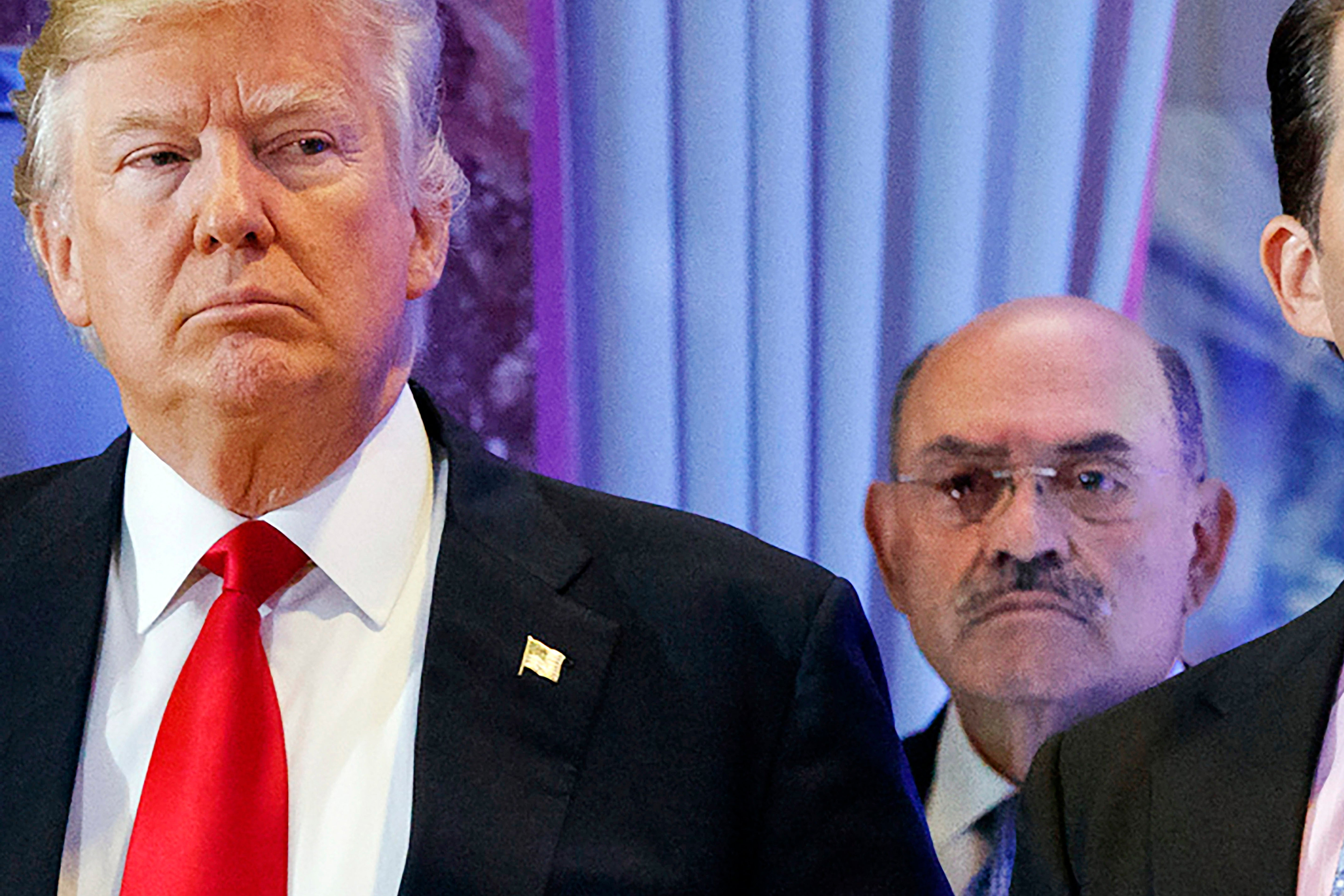 Donald Trump and Allen Weisselberg